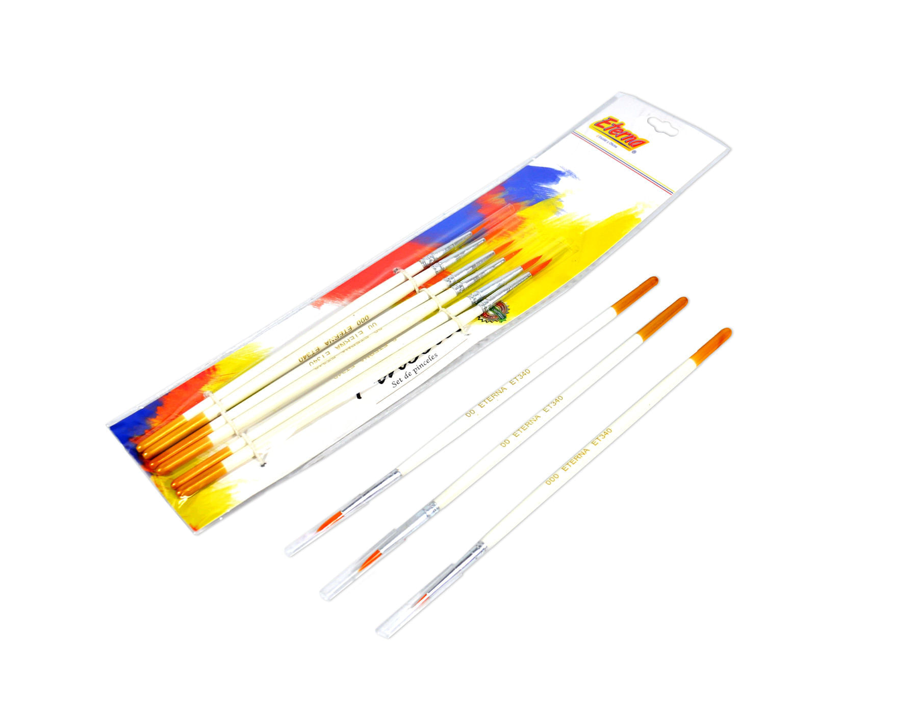 Set de Pinceles Delgados Eterna img #2