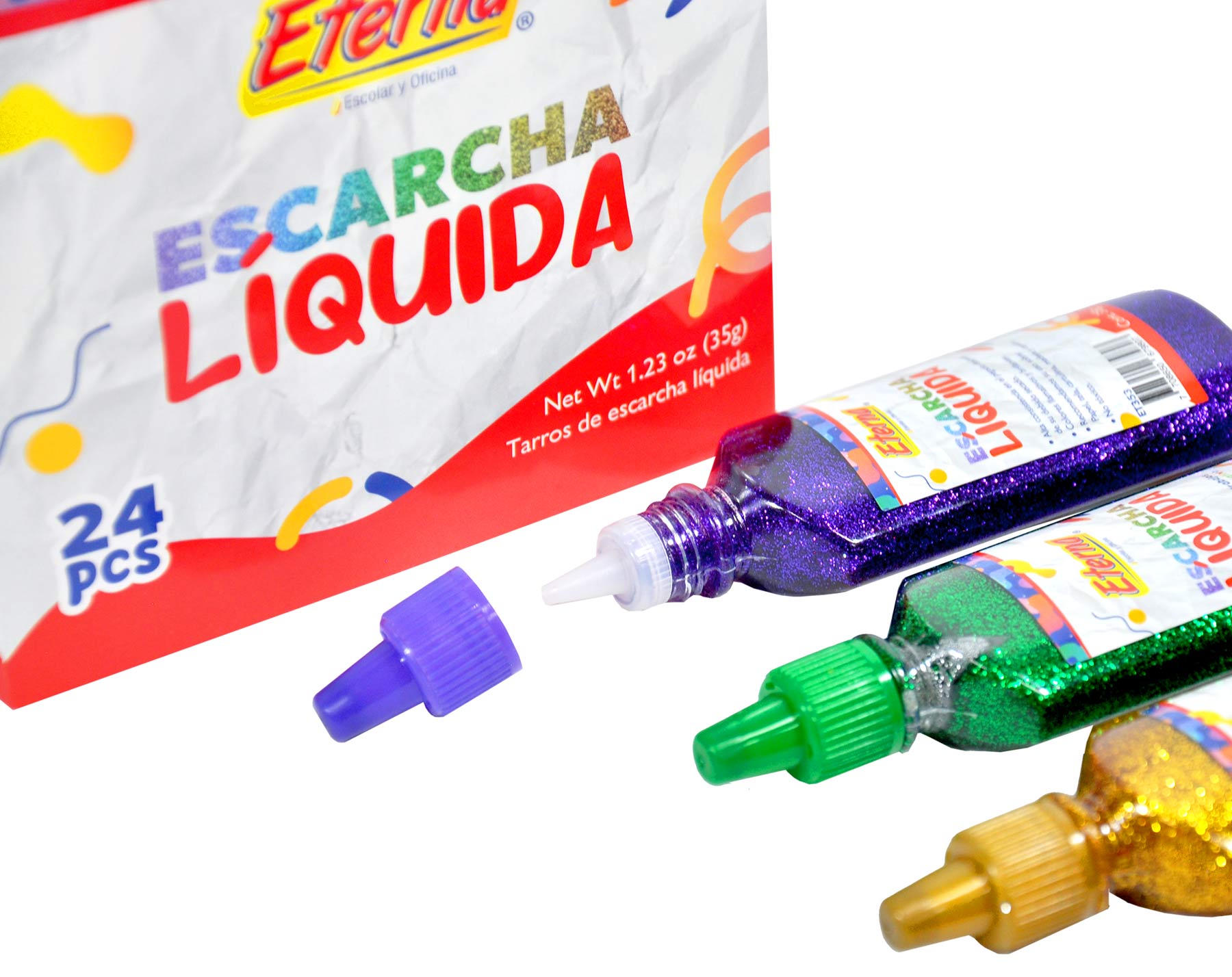 Pegamento  Escarchado Colores Eterna 35 G img #3