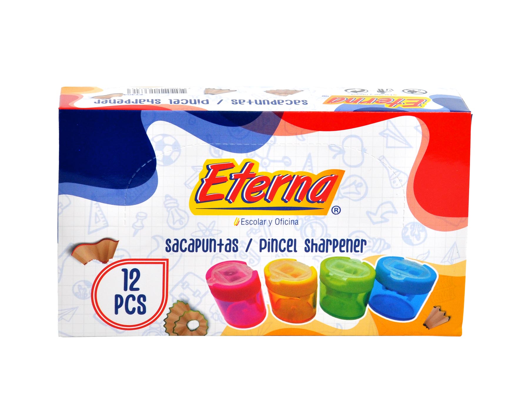Sacapuntas Neón  con Deposito Eterna img #2