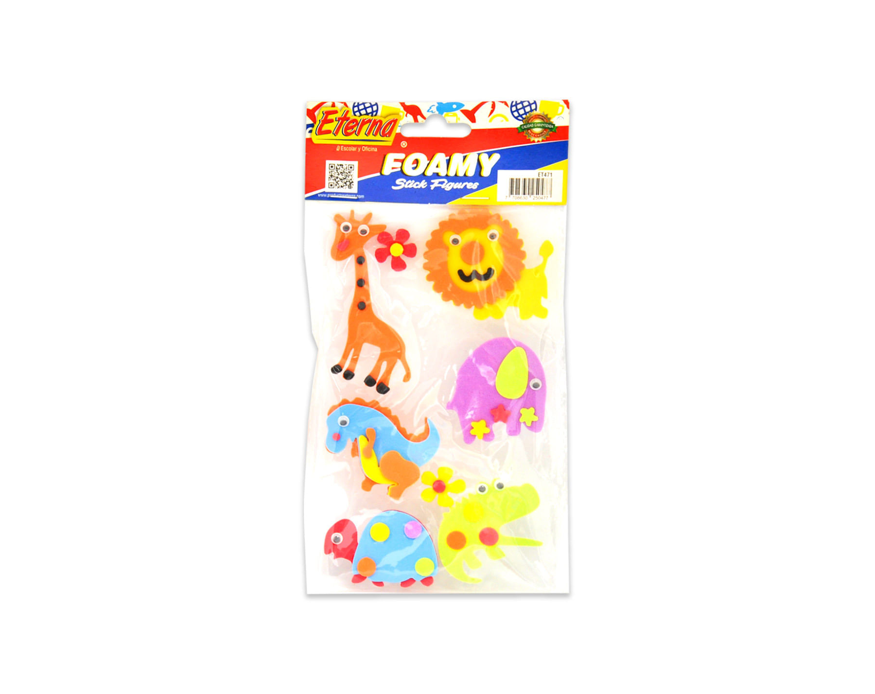 Sticker Foamy  Figuras Surtidas Eterna img #1