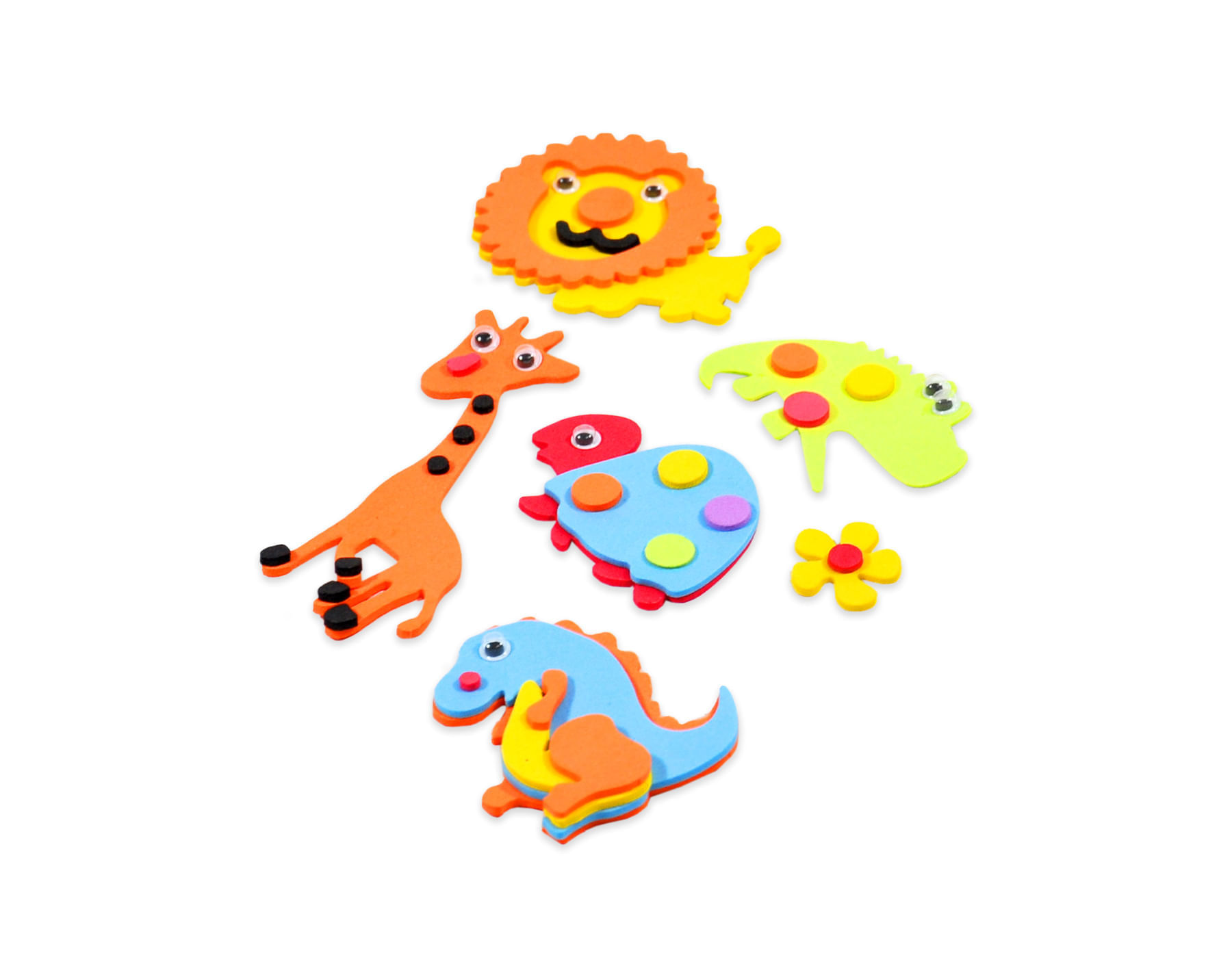 Sticker Foamy  Figuras Surtidas Eterna img #3