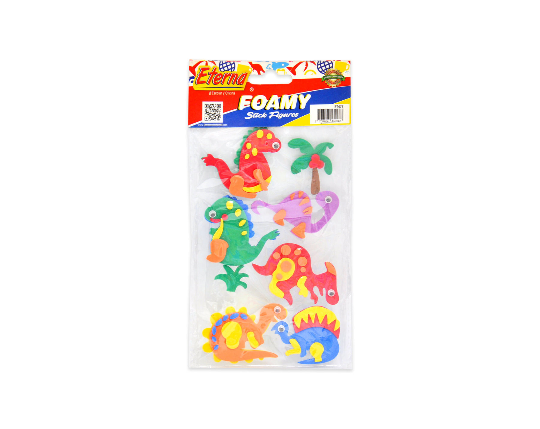 Sticker Foamy  Figuras Surtidas Eterna img #1