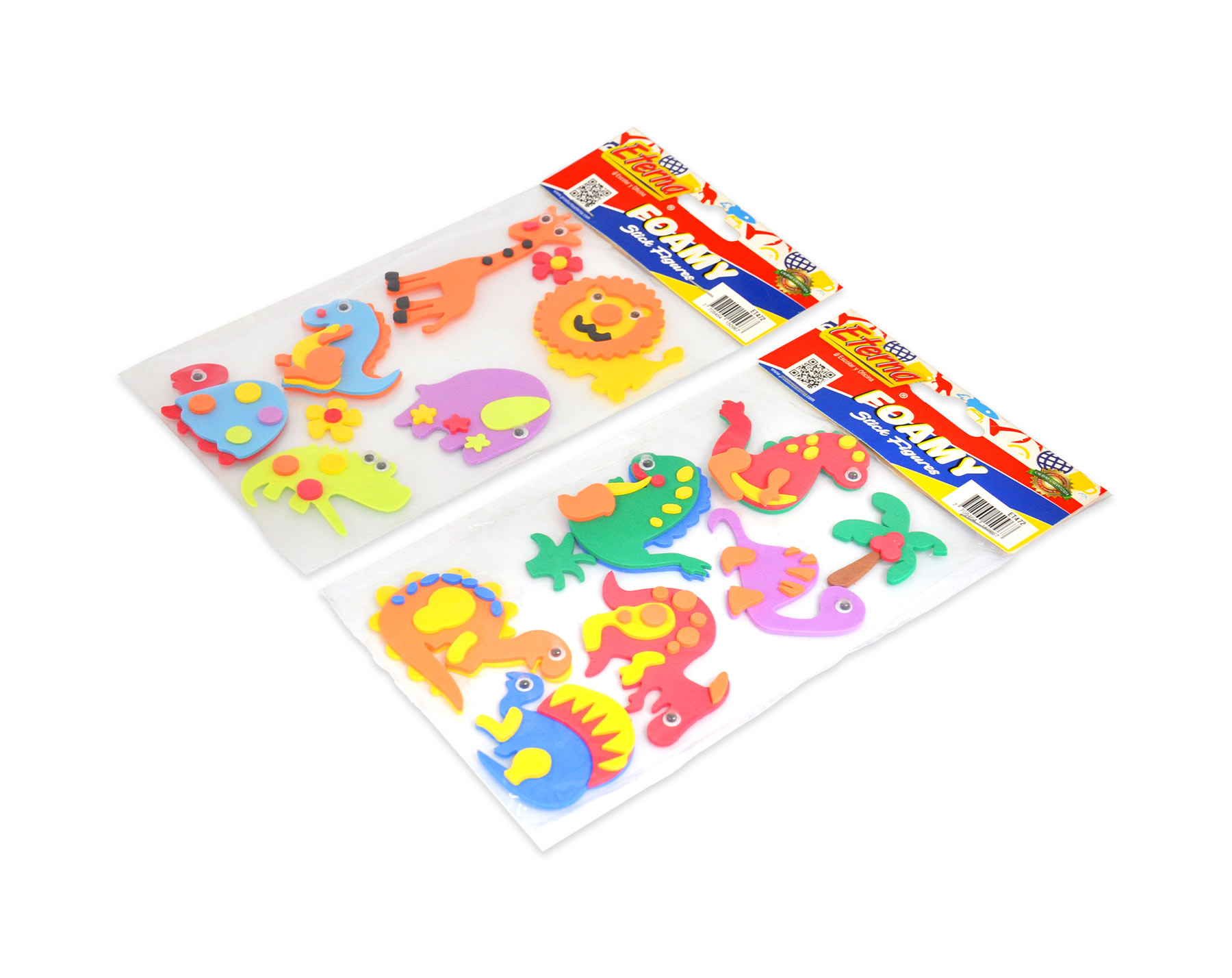 Sticker Foamy  Figuras Surtidas Eterna img #2