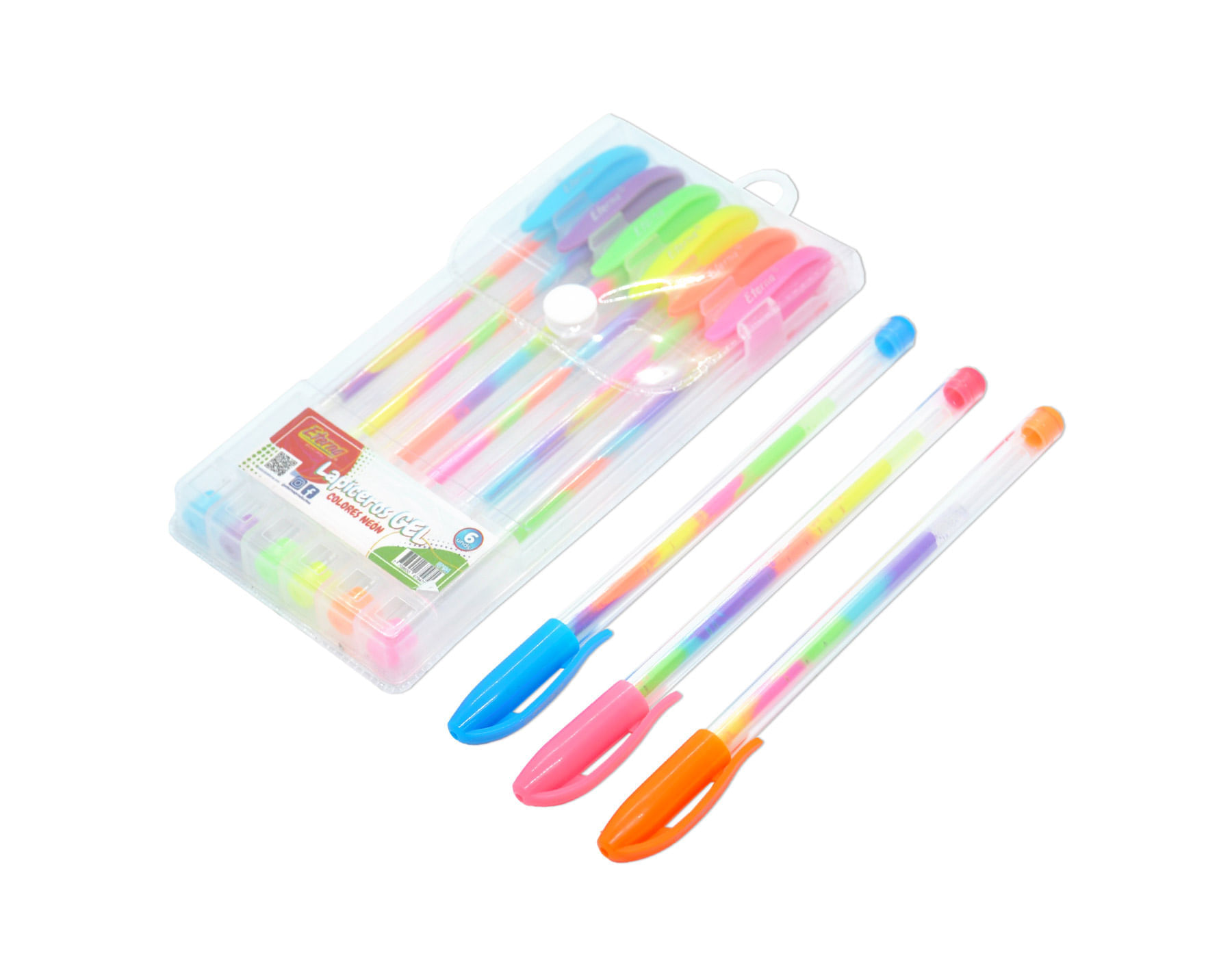 Lapicero Tinta de Multicolor Neón img #2