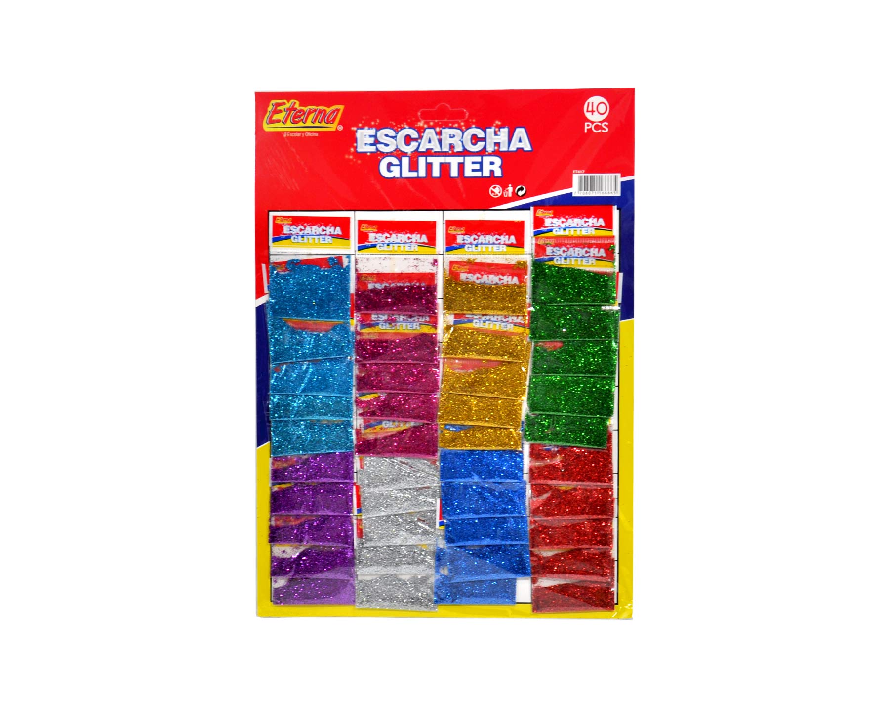 Set Escarcha Multicolor  Eterna X 40 img #1