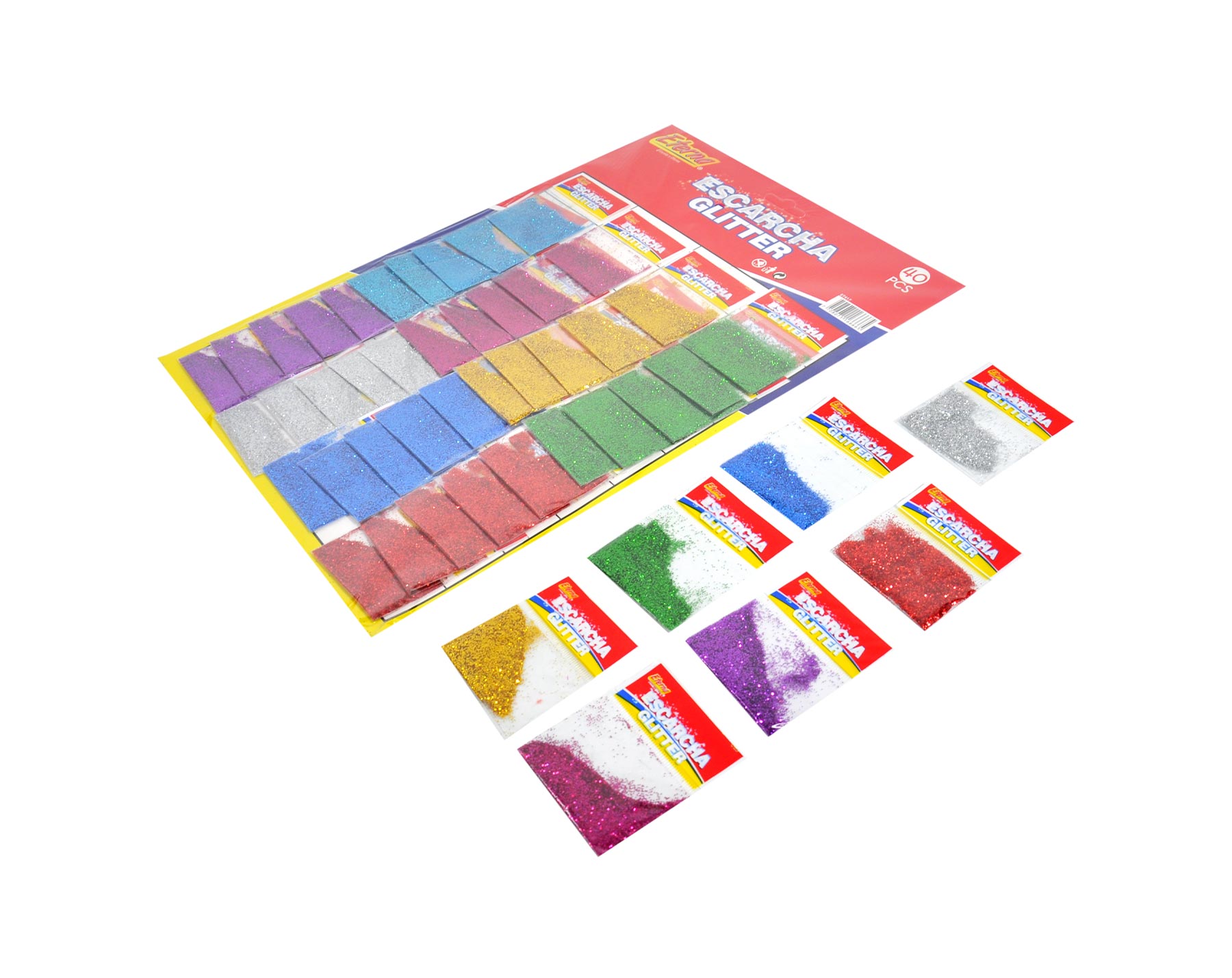 Set Escarcha Multicolor  Eterna X 40 img #2