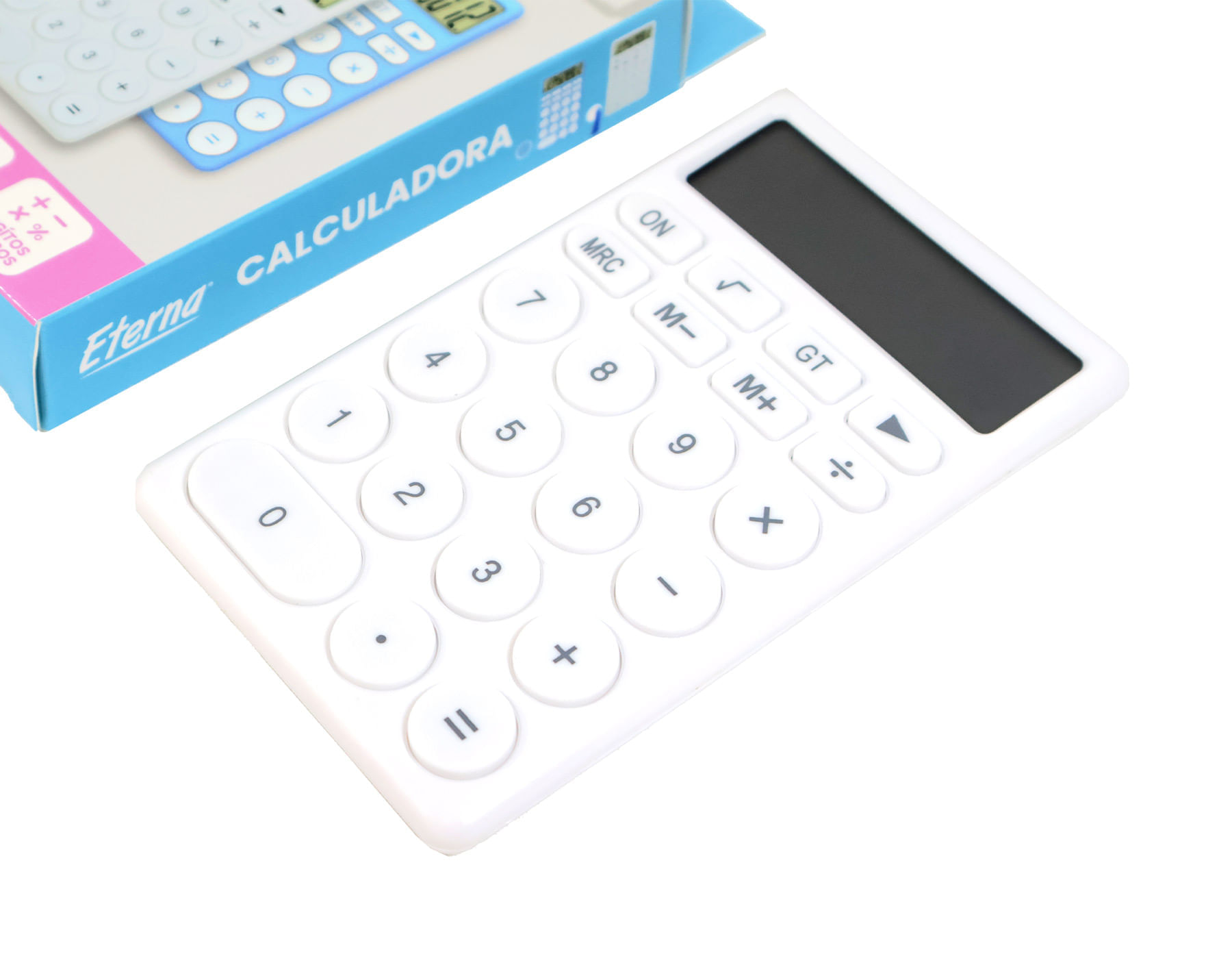 Calculadora de Mano 12 dígitos bateria AAA Eterna img #4