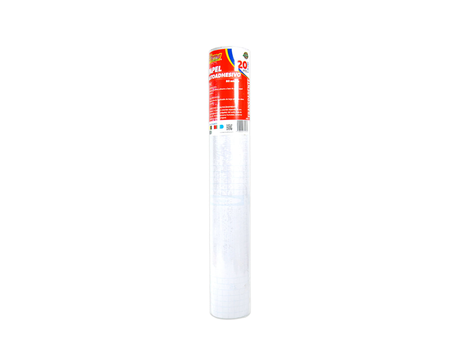 Rollo Papel Autoadhesivo Transparente 20mt  Eterna img #1