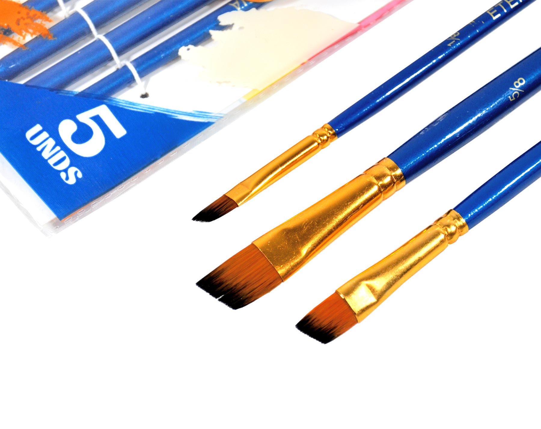 Set Pincel Eterna Plano Biselado X 5 Eterna img #3