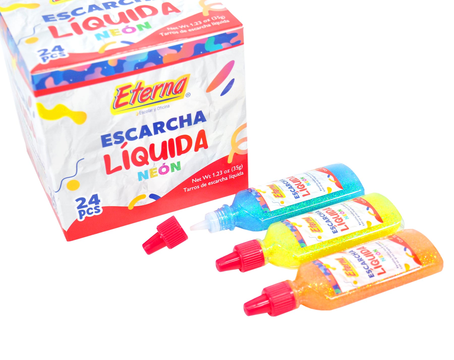 Pegante  liquido escarchado  Eterna img #3