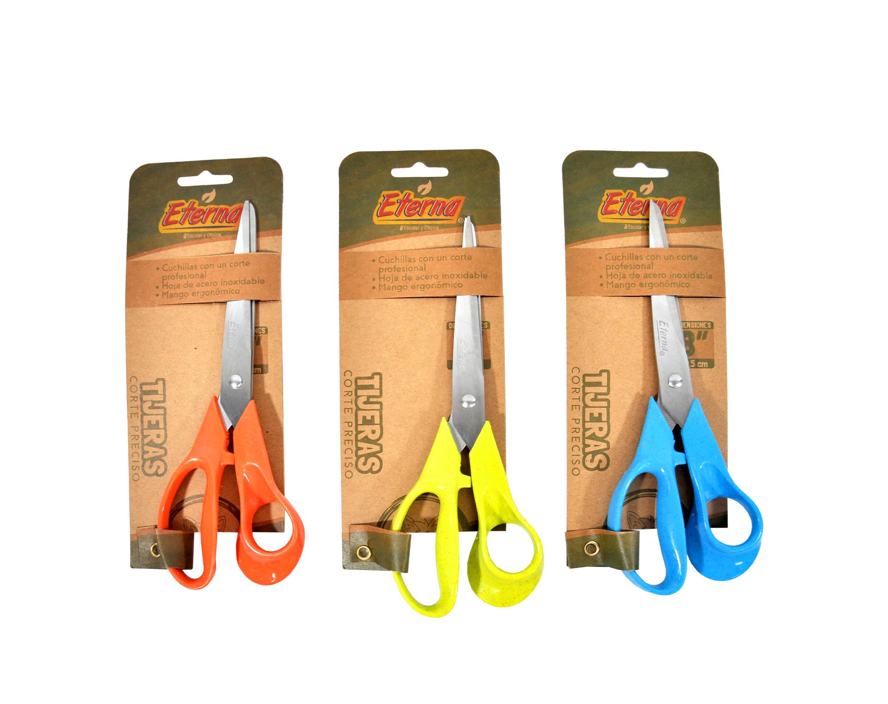 Tijera Corte Preciso 8" Ecológica Eterna img #1