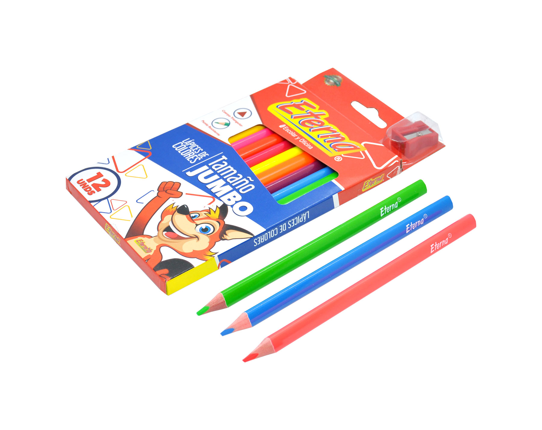 Lápices de Colores Jumbo Eterna img #2