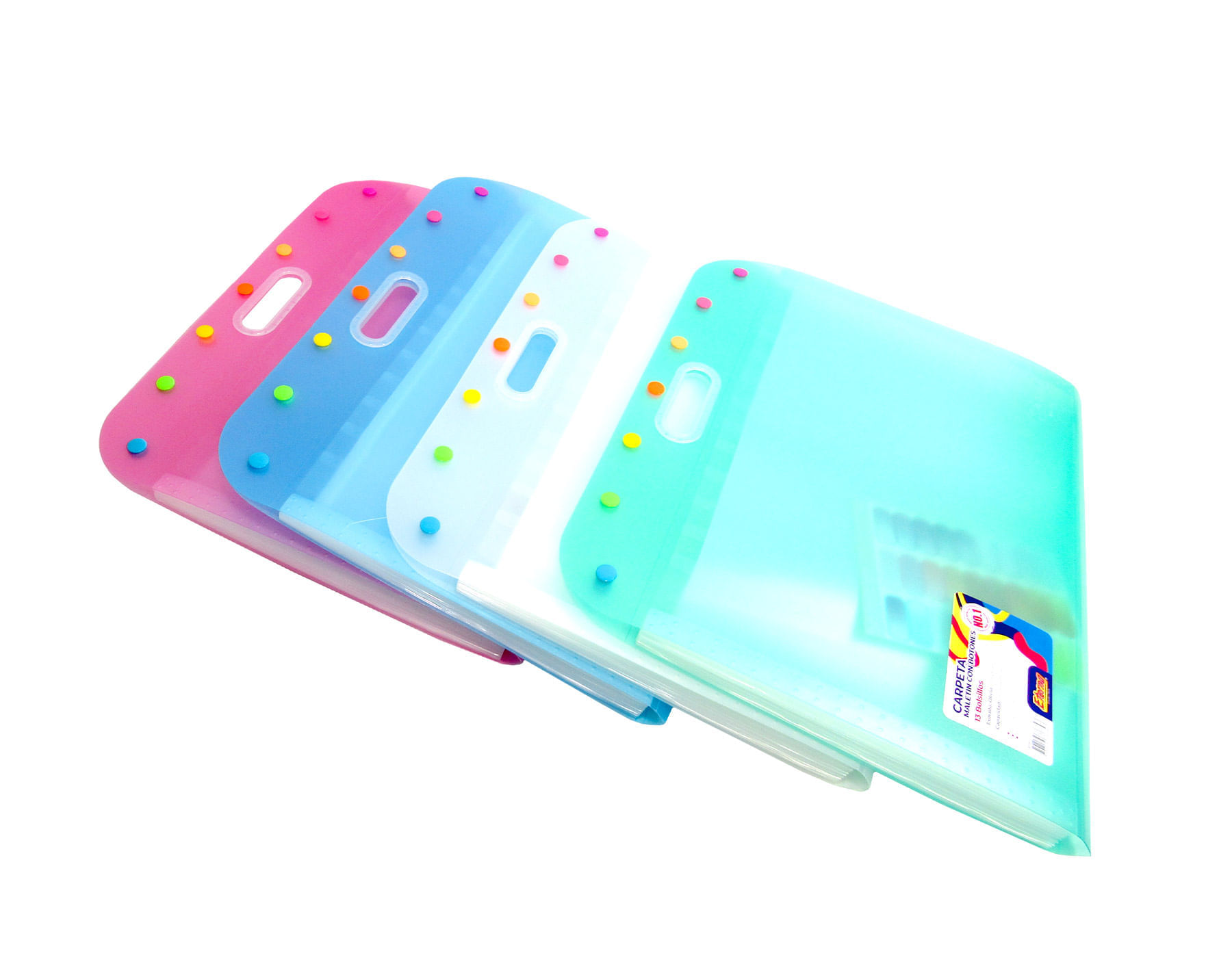 Carpeta Eterna 13 Bolsillos, Con 7 Botones Oficio Eterna img #2
