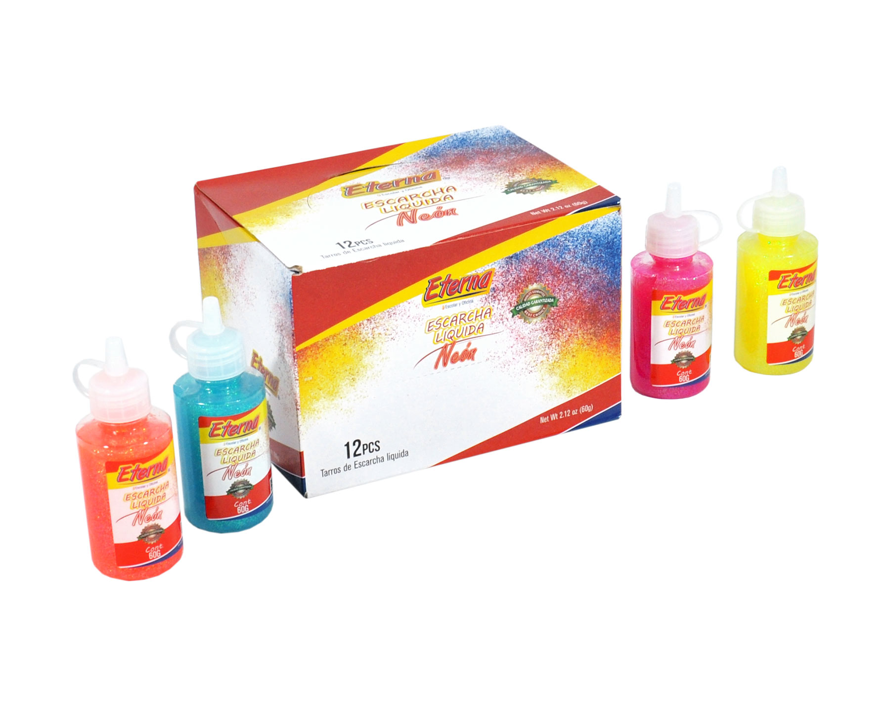 Escarcha Liquida 60gr Neón Surtida Eterna img #2