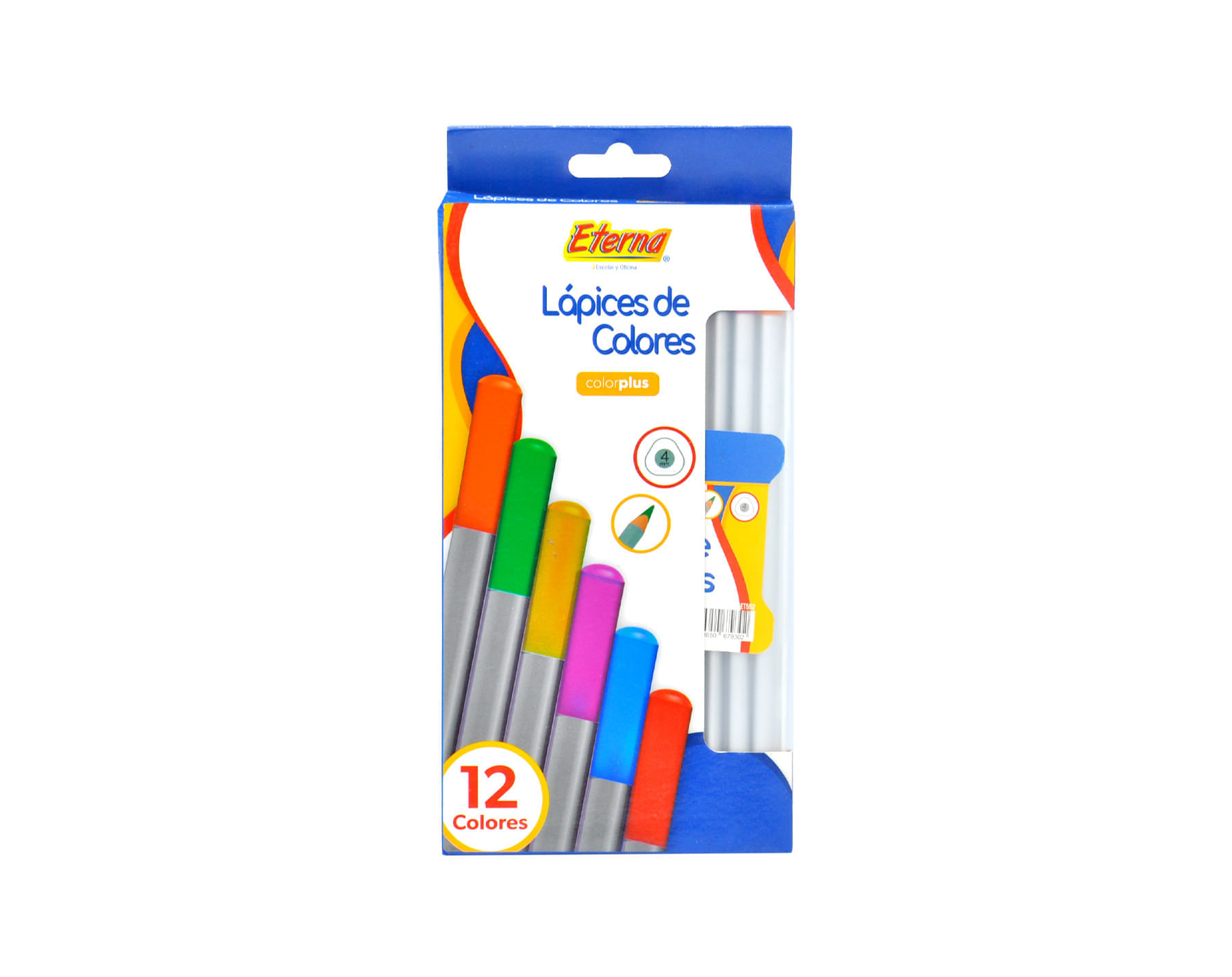 Lápices de Colores 4mm x 12 Eterna img #1