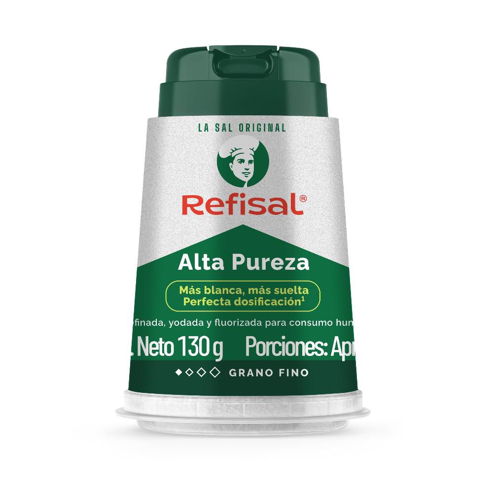 Sal REFISAL salero alta pureza (130  gr) img #1