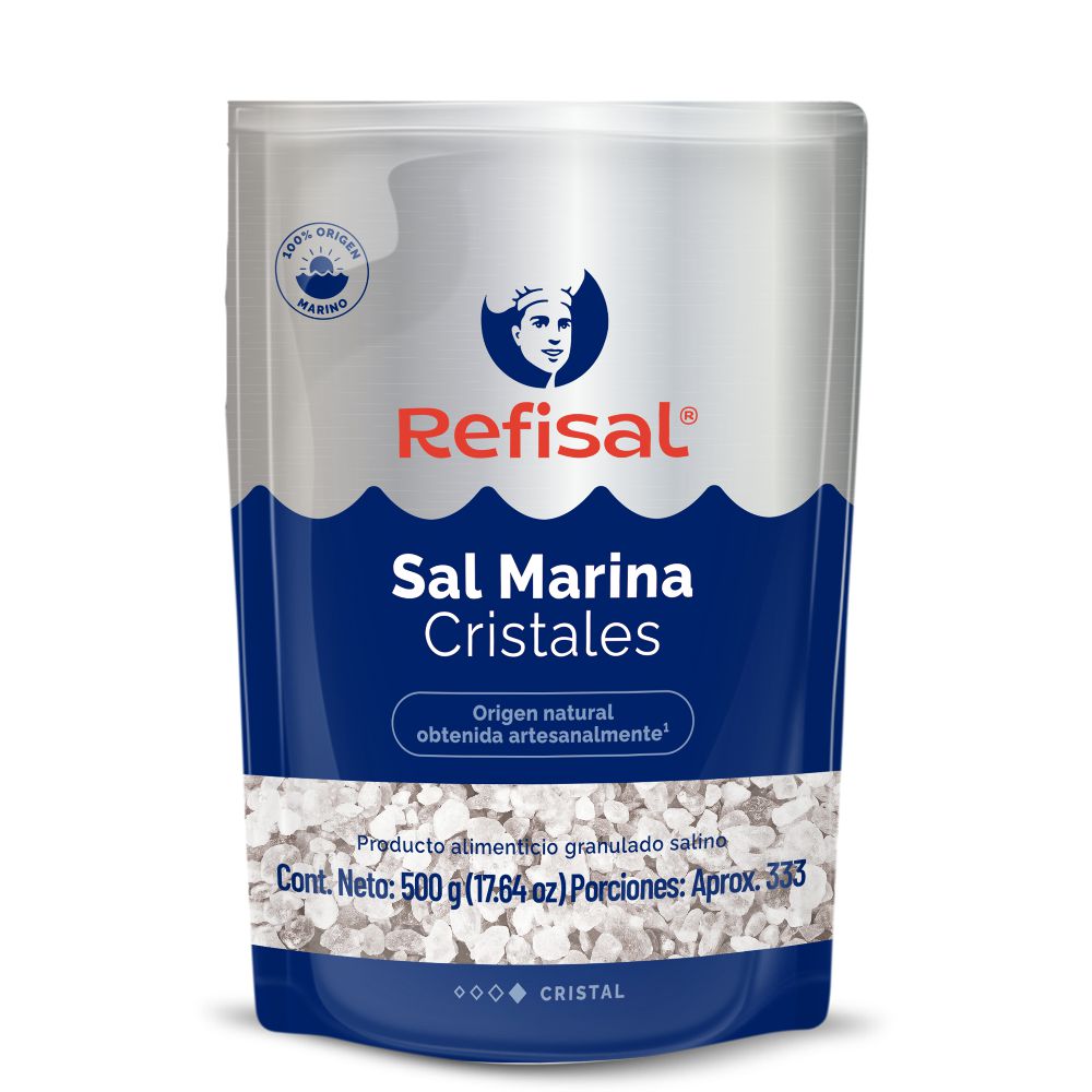 Sal REFISAL marina cristales (500  gr) img #1