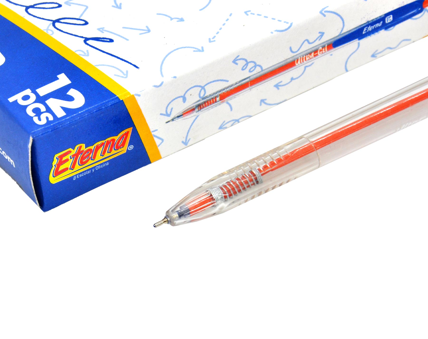 Lapicero Azul  Retráctil Tinta 0.7 mm Eterna img #1