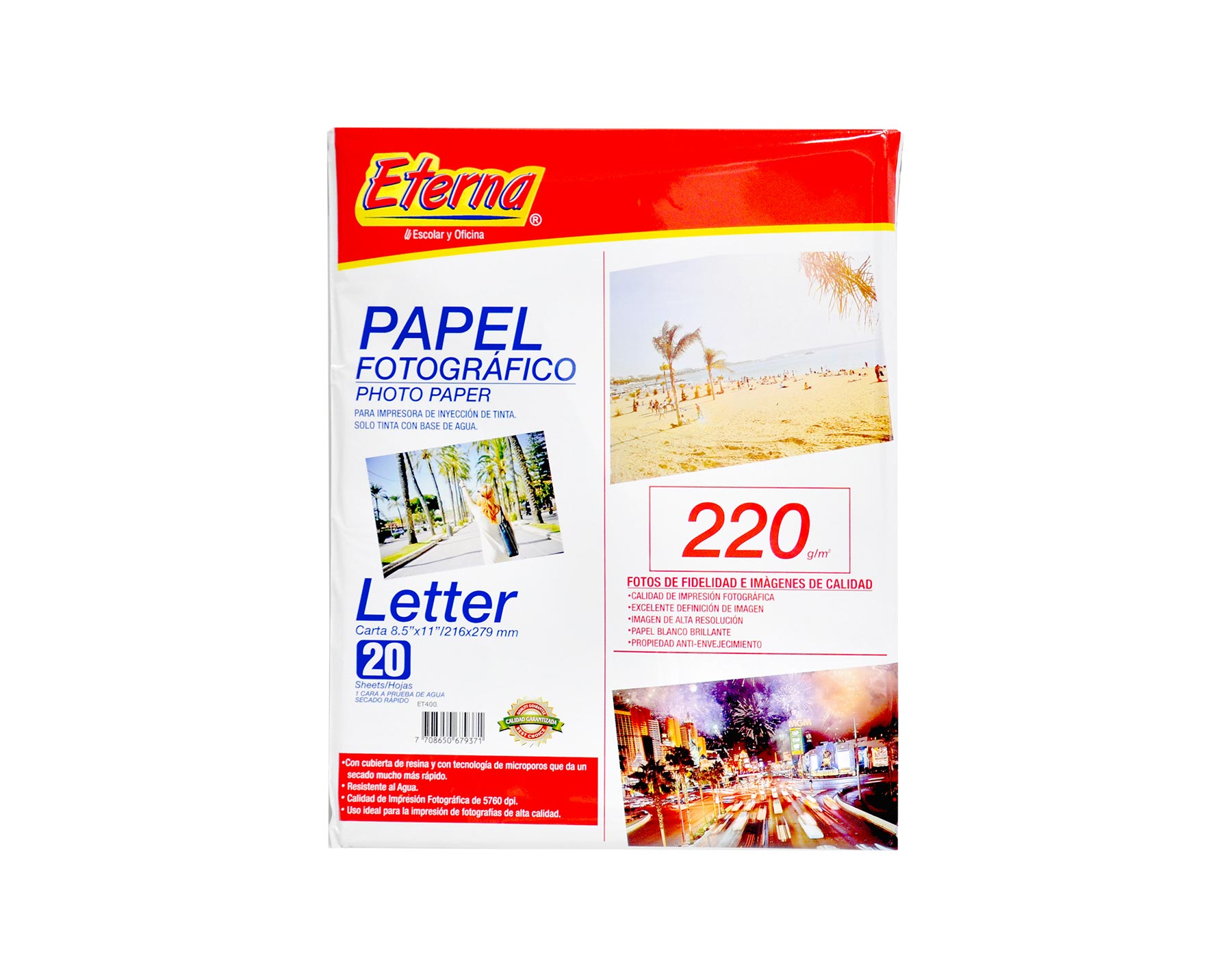 Papel Fotográfico Carta Eterna img #1
