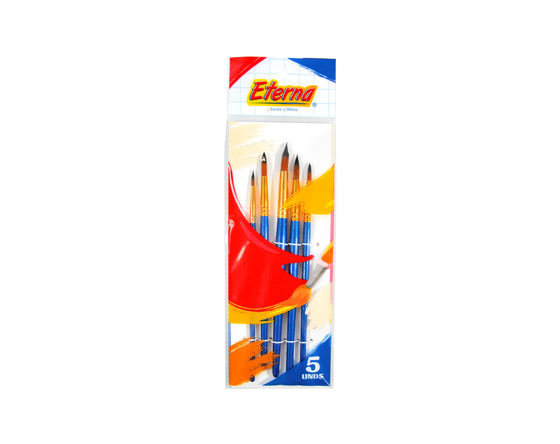 Set Pincel Eterna Redondo X6 Pcs  Eterna img #1