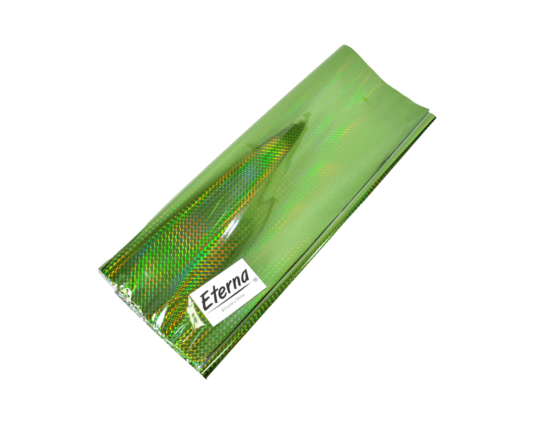 Papel de Regalo Metálizado Verde X 50 Eterna img #1