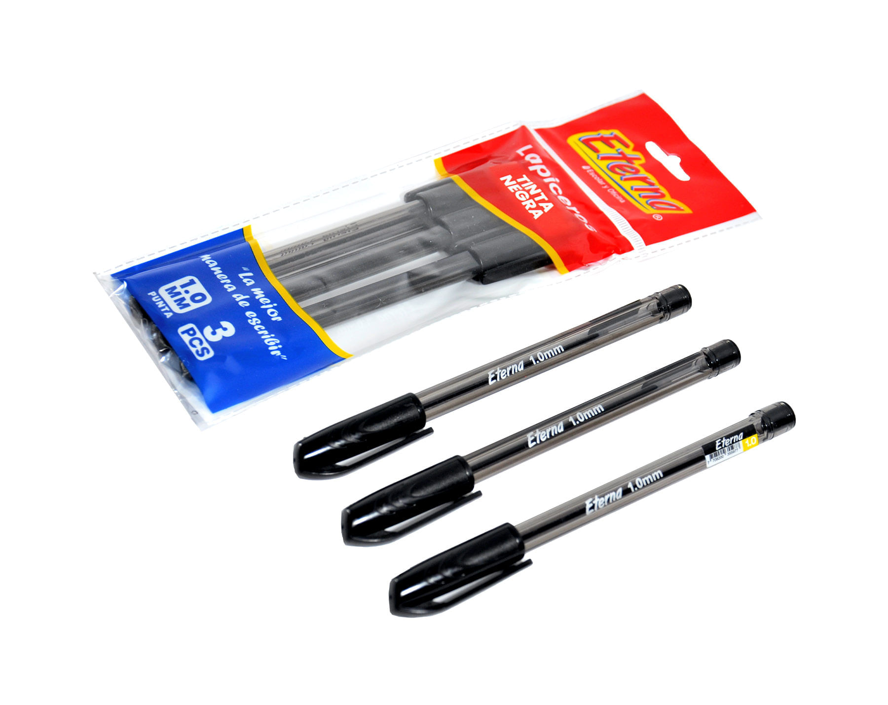 Set x3 Lápiceros Tinta Negra Eterna img #2