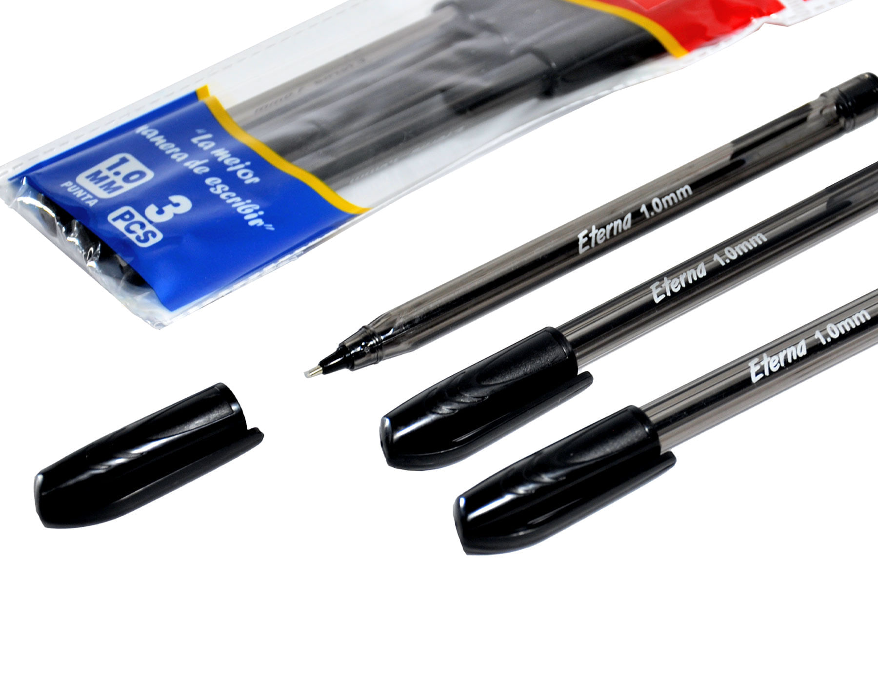 Set x3 Lápiceros Tinta Negra Eterna img #3