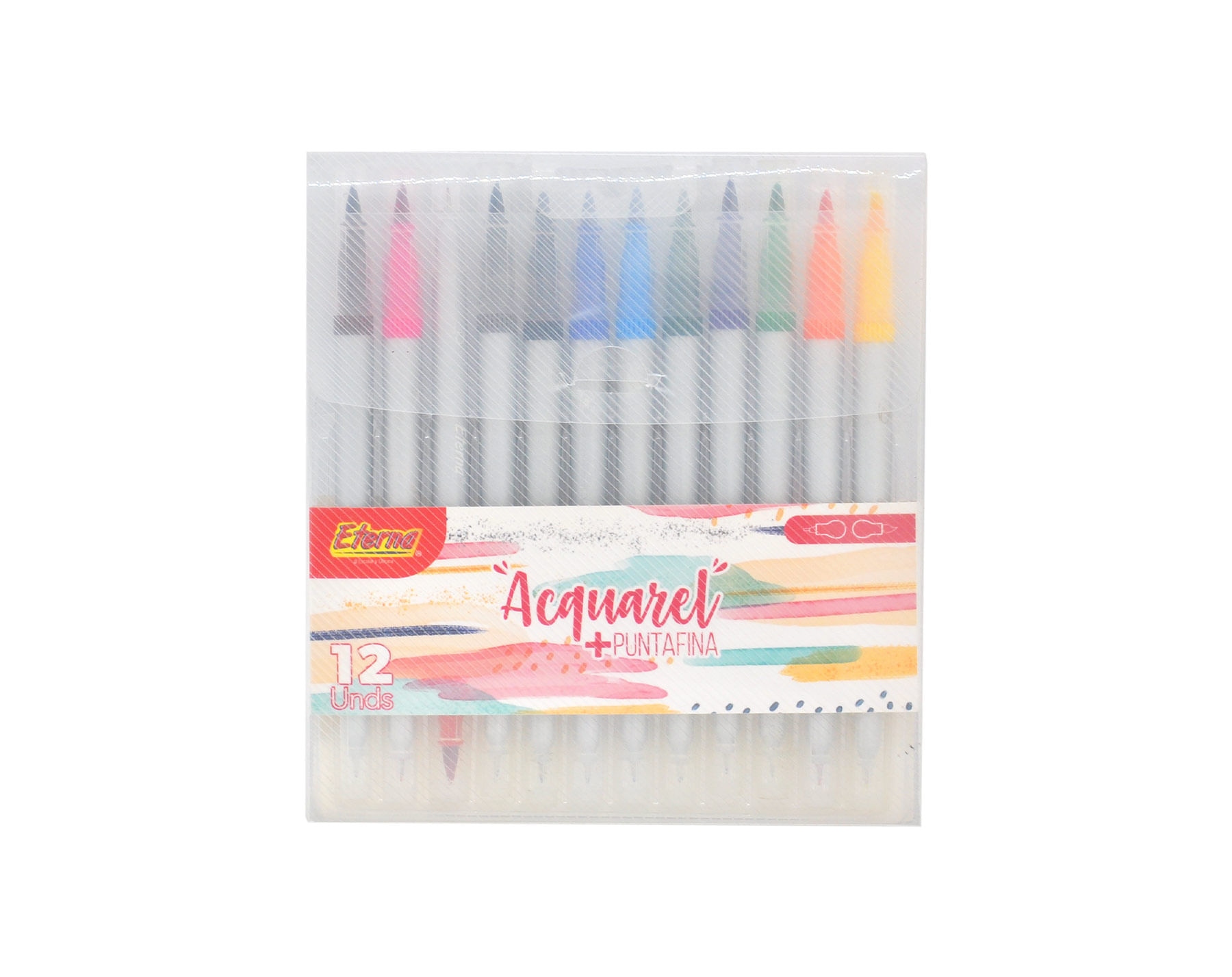 Marcadores Acquarel x 12 Eterna img #1