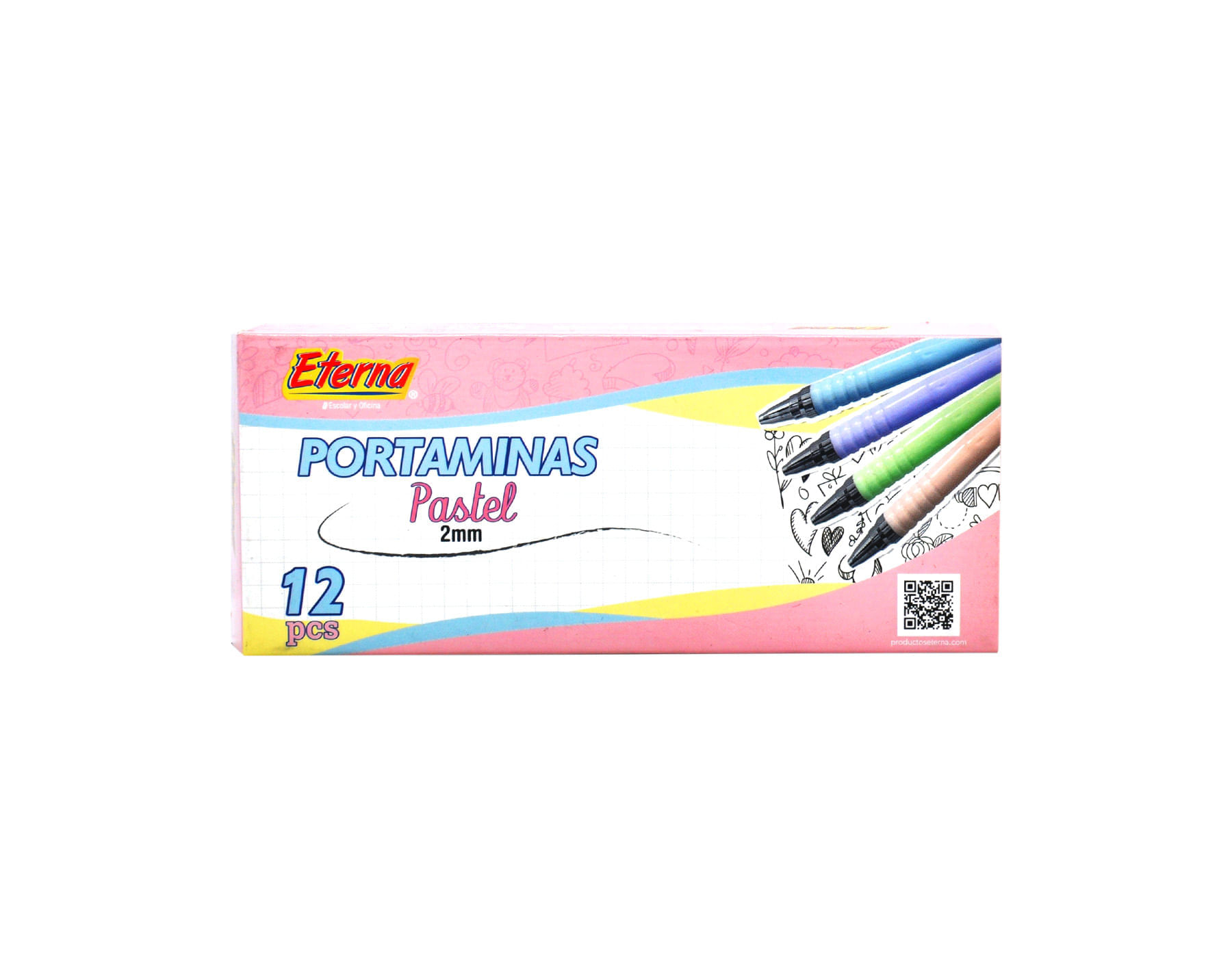 Portaminas  Retráctil  Pastel 2mm Eterna img #1