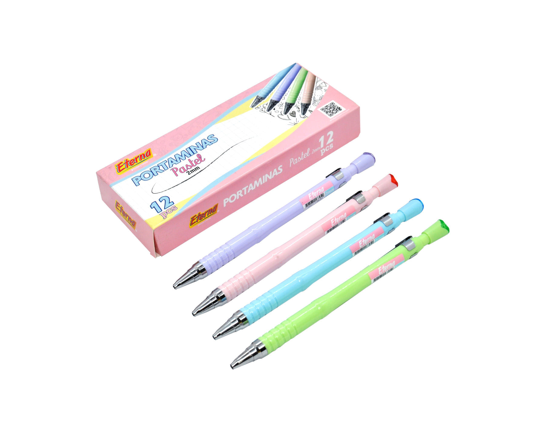 Portaminas  Retráctil  Pastel 2mm Eterna img #2