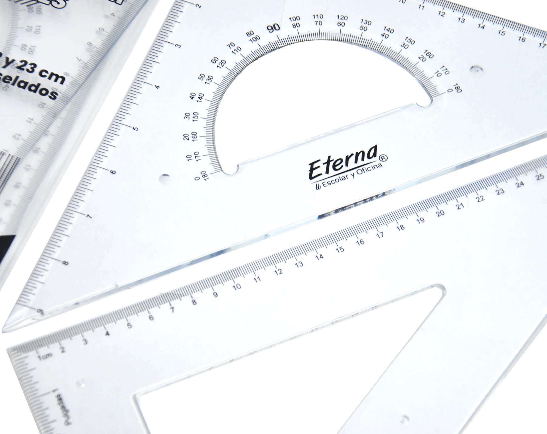 Set Escuadra Semiprofesional Eterna 32x23 Cm X 2 Pcs Eterna img #3