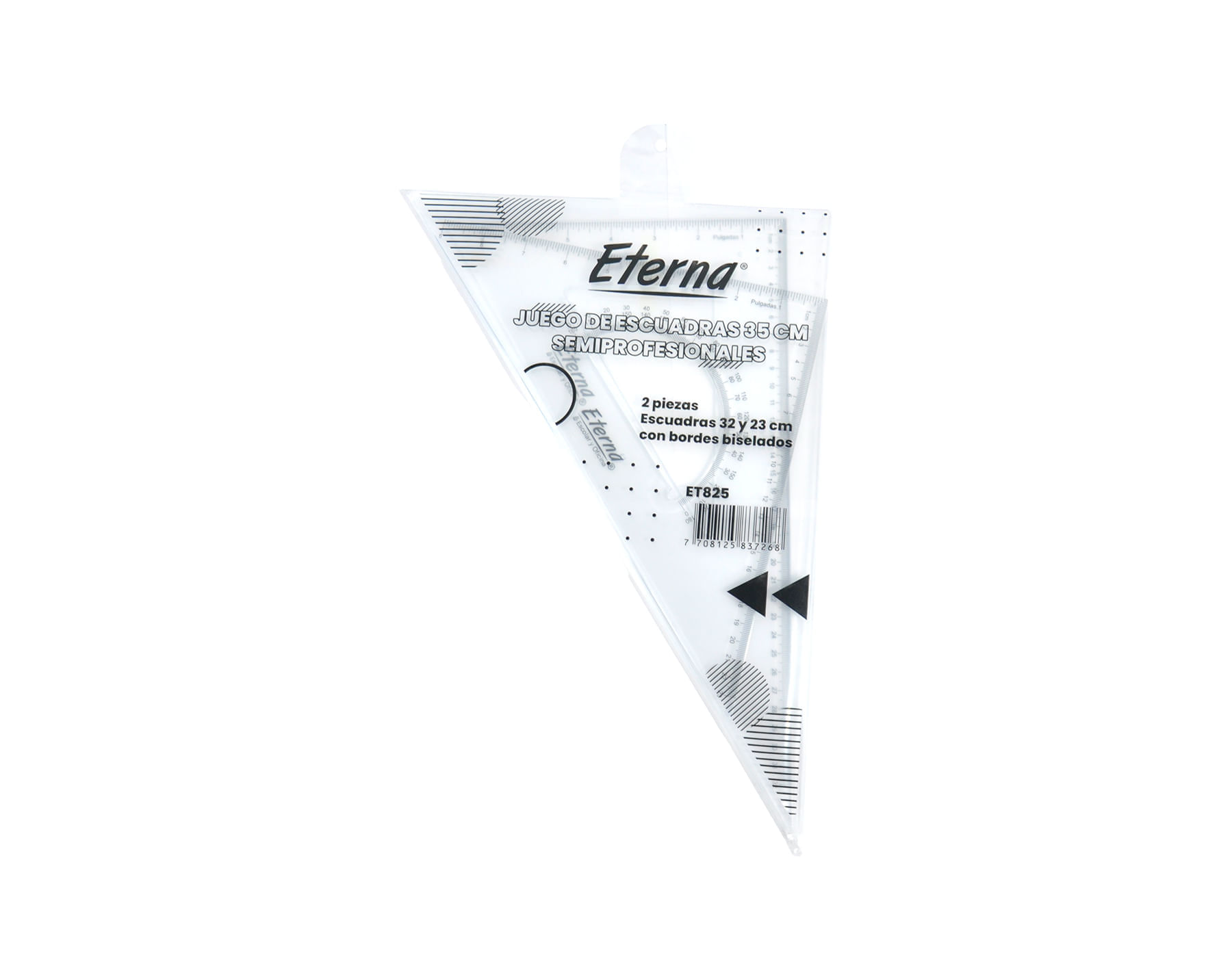 Set Escuadra Semiprofesional Eterna 32x23 Cm X 2 Pcs Eterna img #1