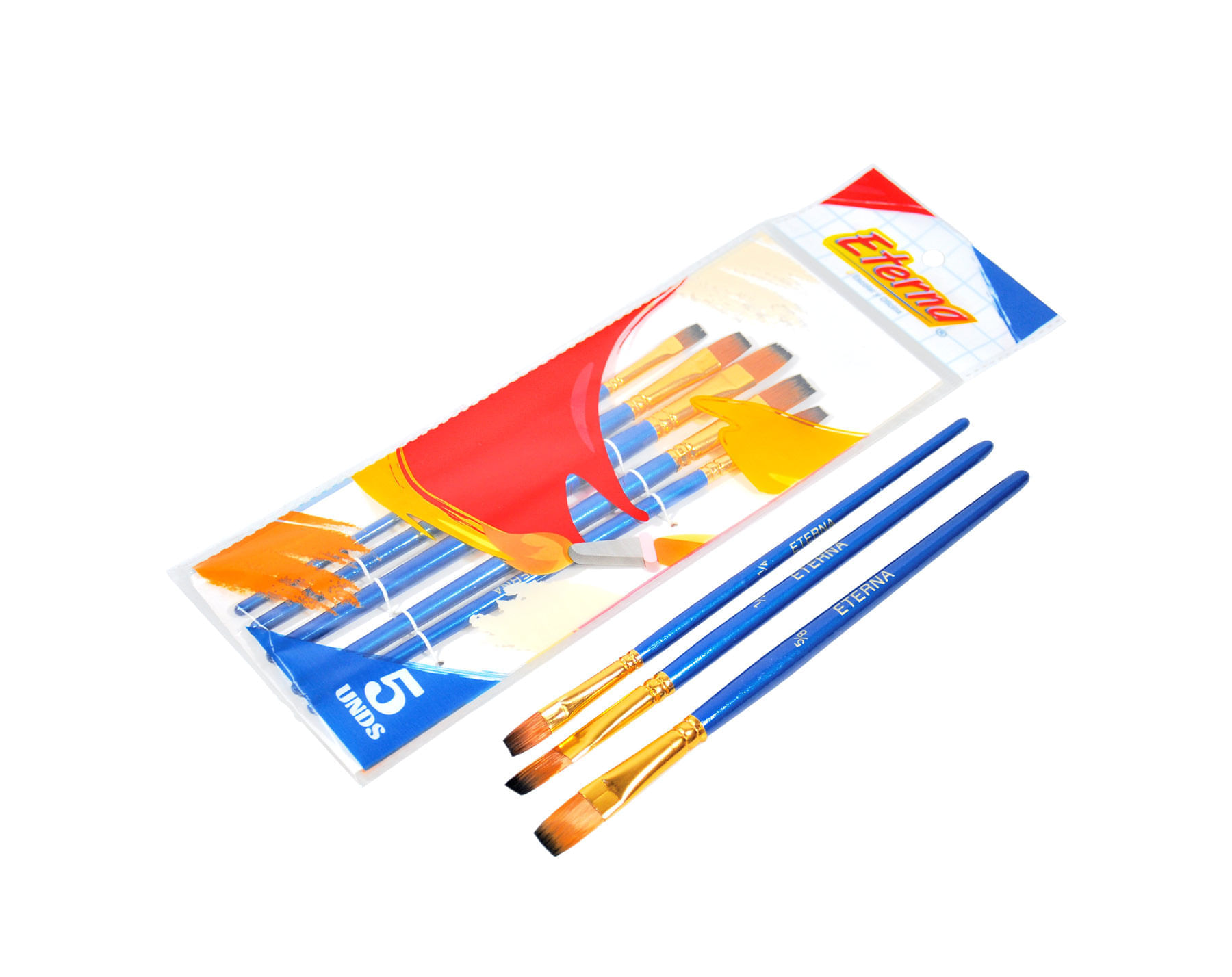 Set Pincel Eterna Plano X 5 Pcs  Eterna img #2