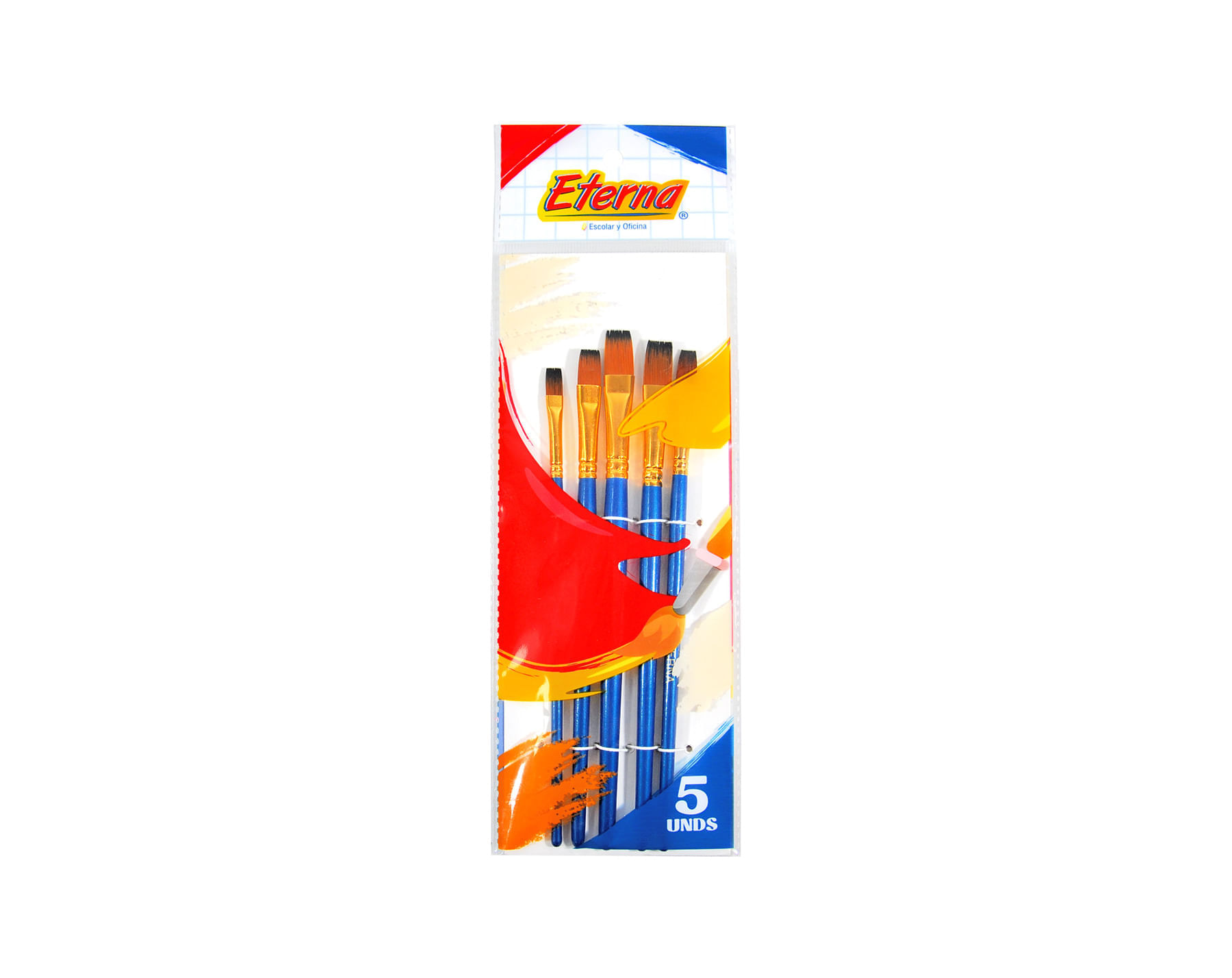 Set Pincel Eterna Plano X 5 Pcs  Eterna img #1
