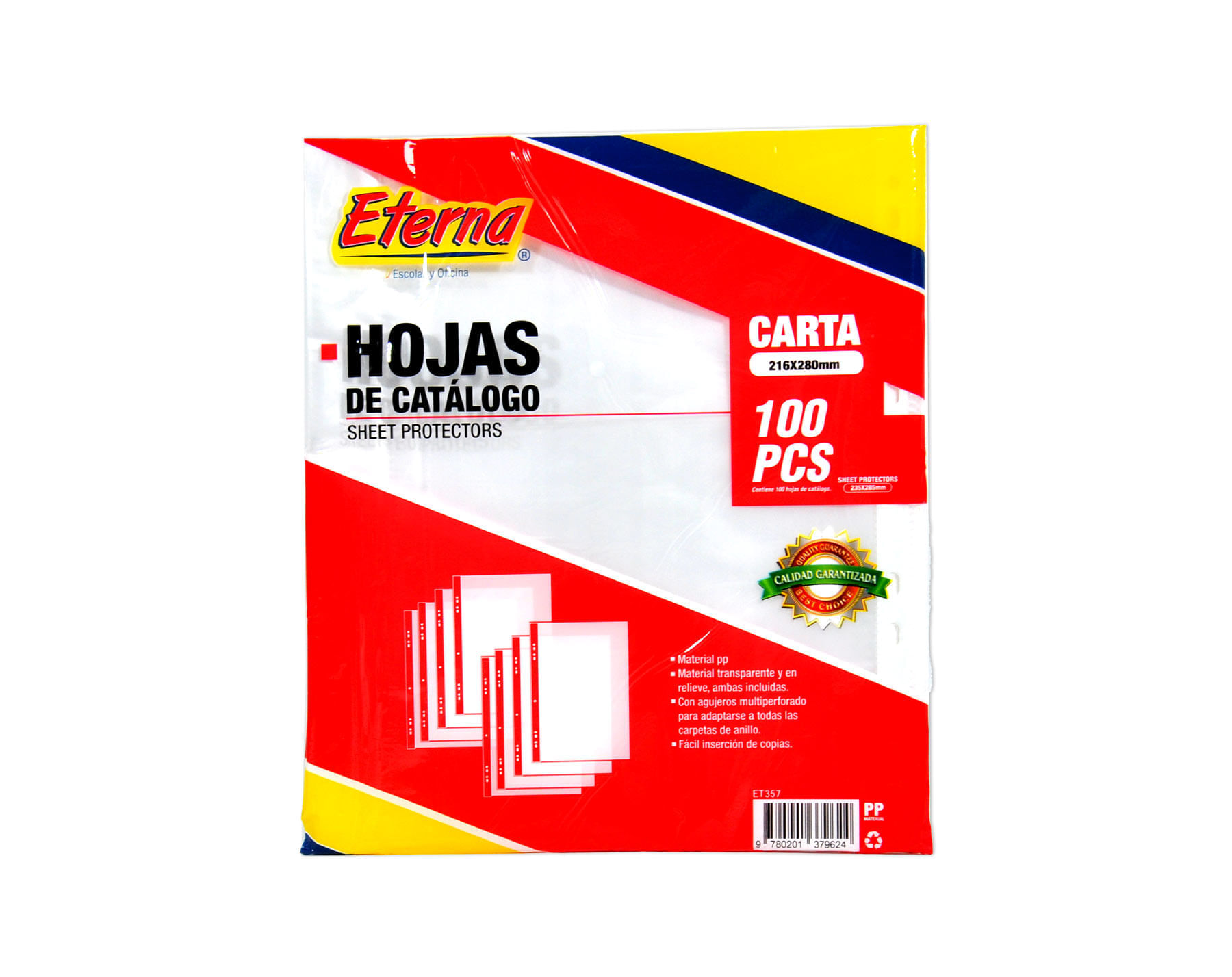 Hojas de Catálogo Carta Eterna img #1
