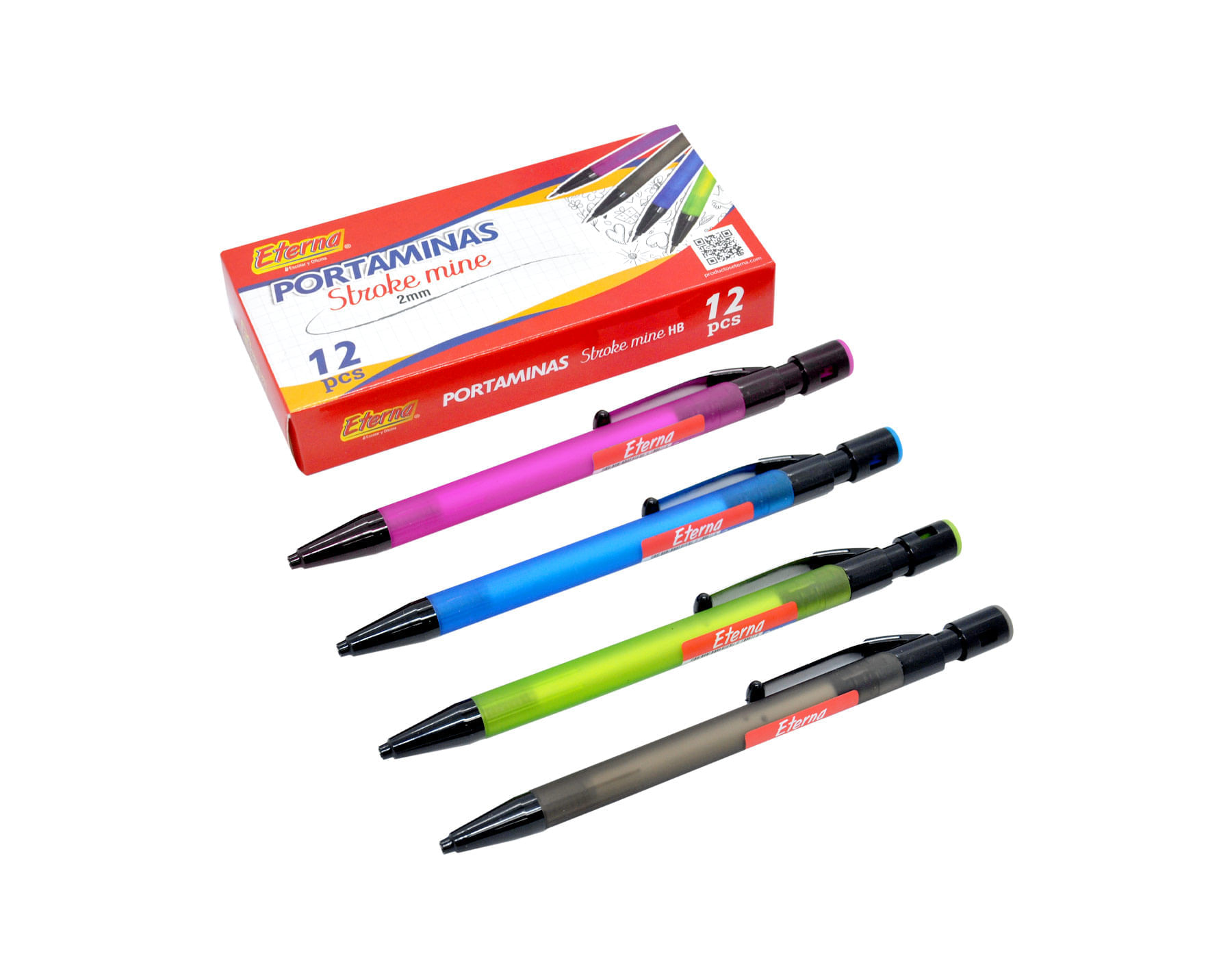 Portaminas Retráctil  Degradado  2mm Eterna img #2