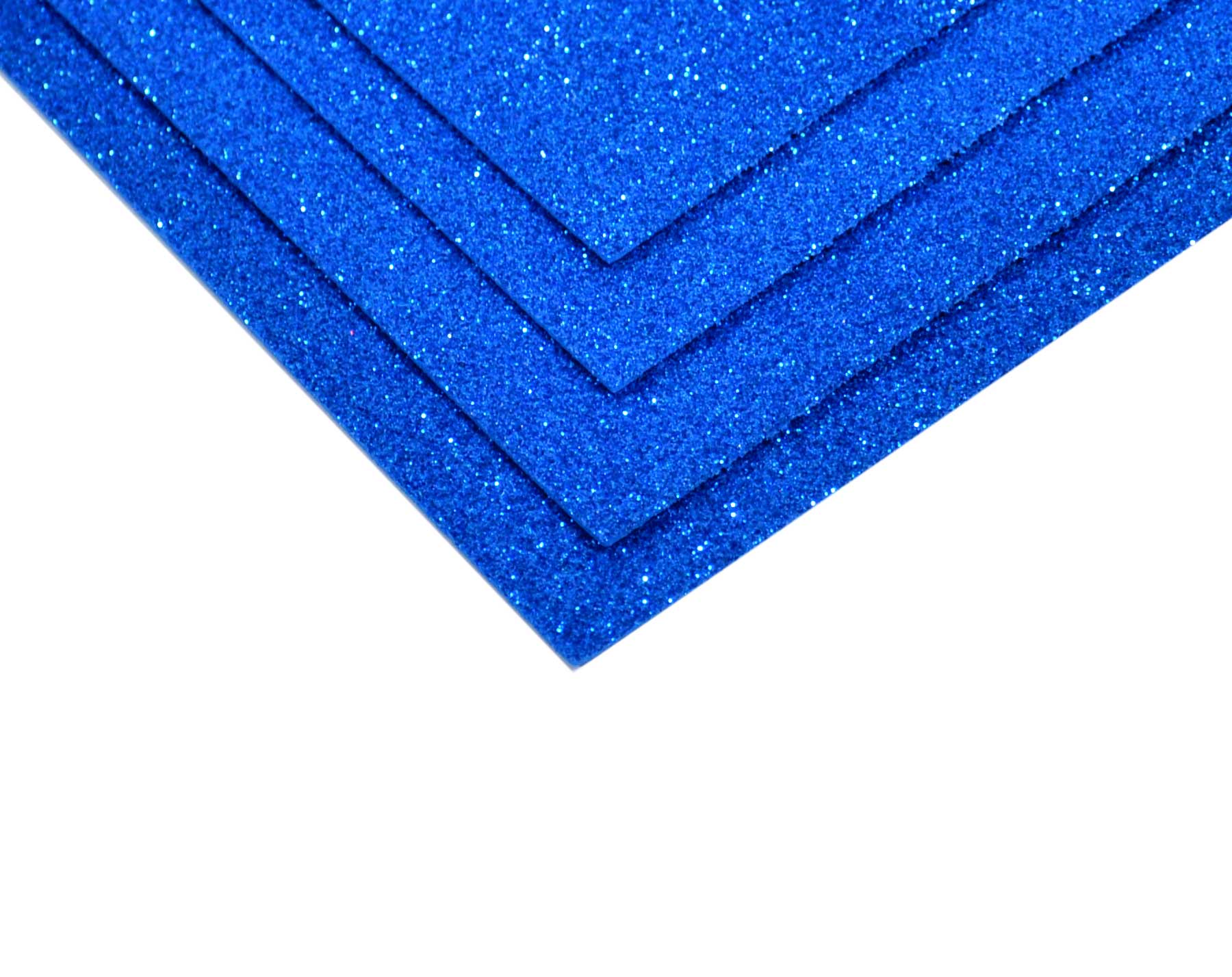 Foamy Escarchado 1,8 X10 35x25 Azul Rey  Eterna img #2
