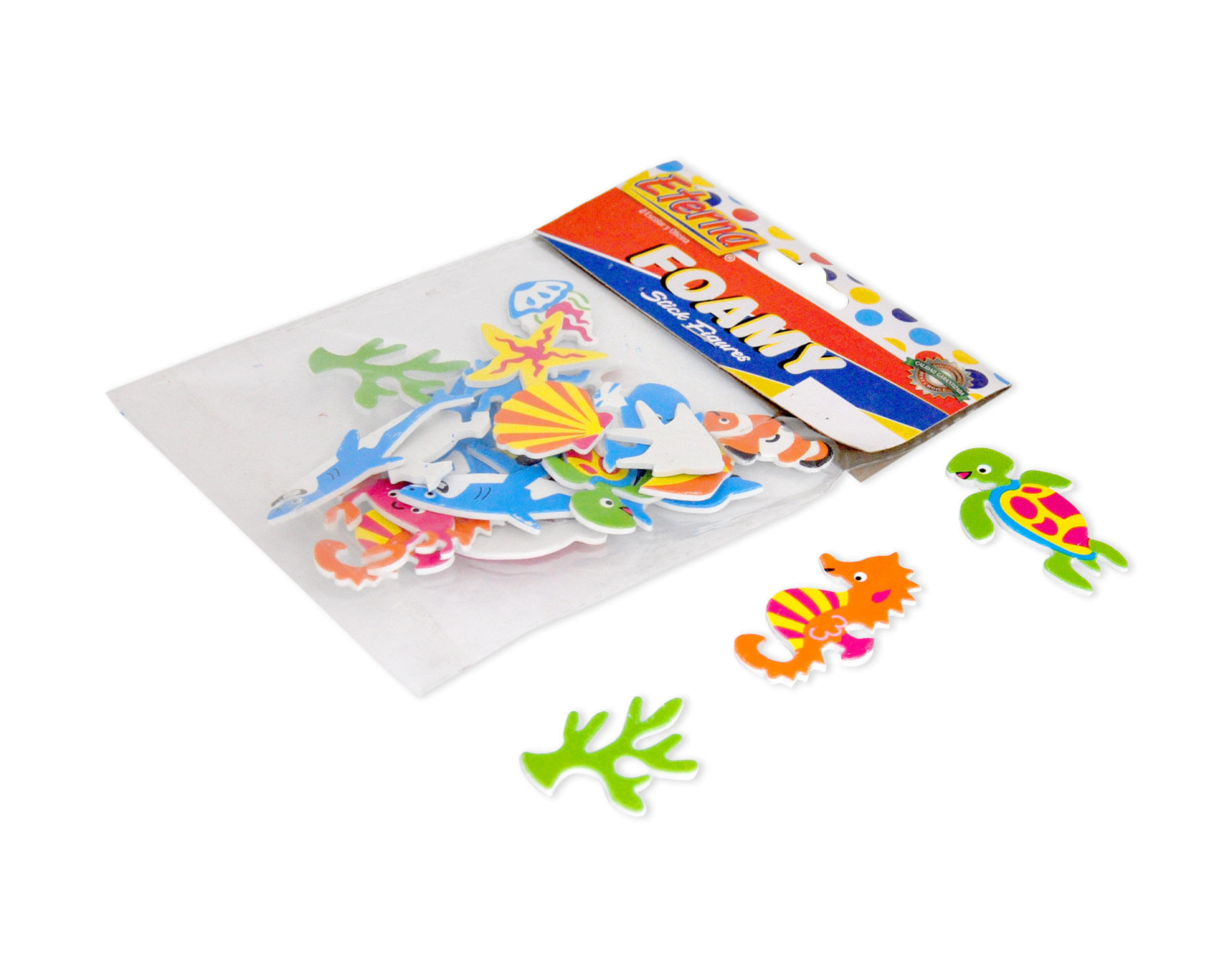 Sticker Foamy Animales Acuáticos  Eterna img #2