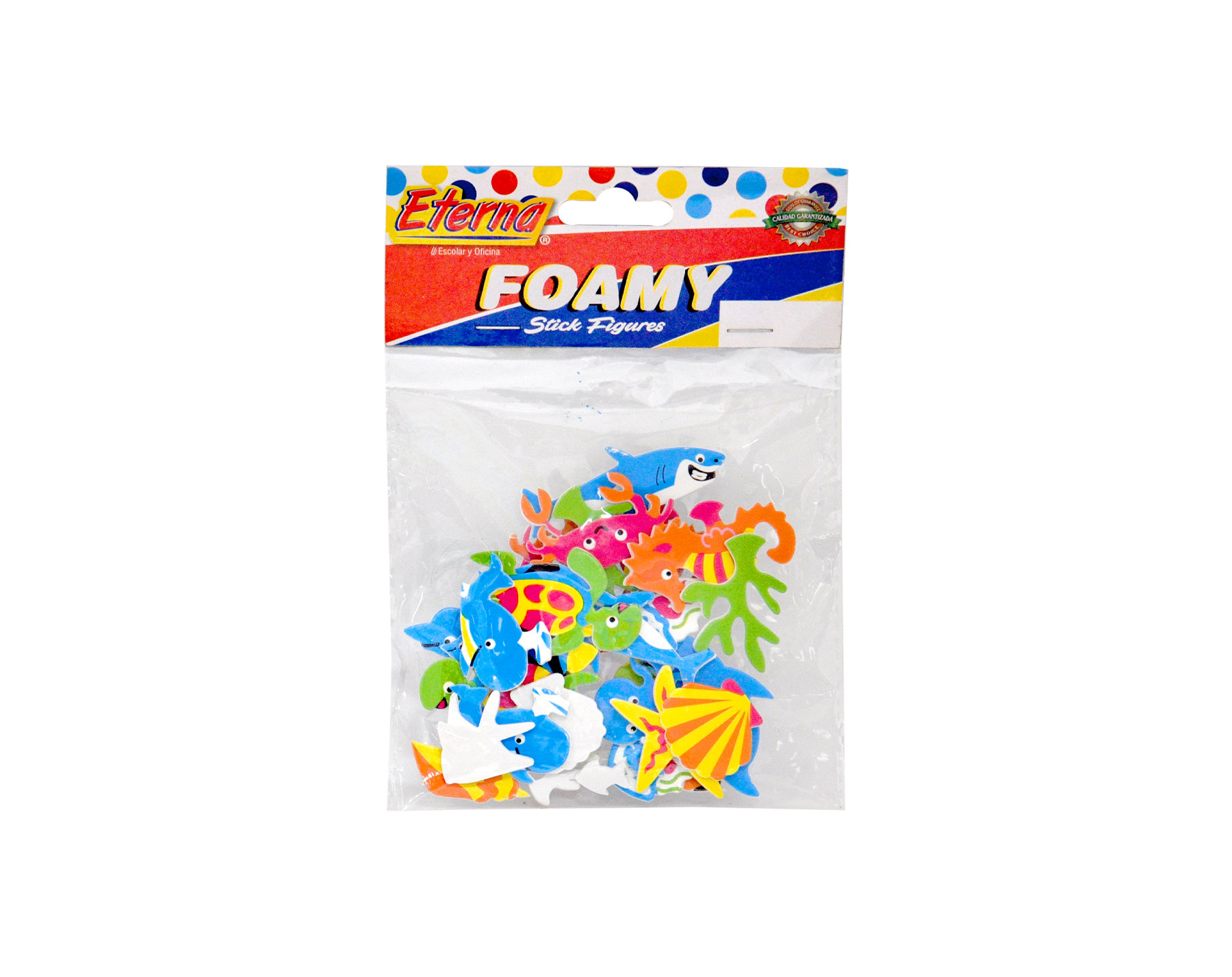 Sticker Foamy Animales Acuáticos  Eterna img #1