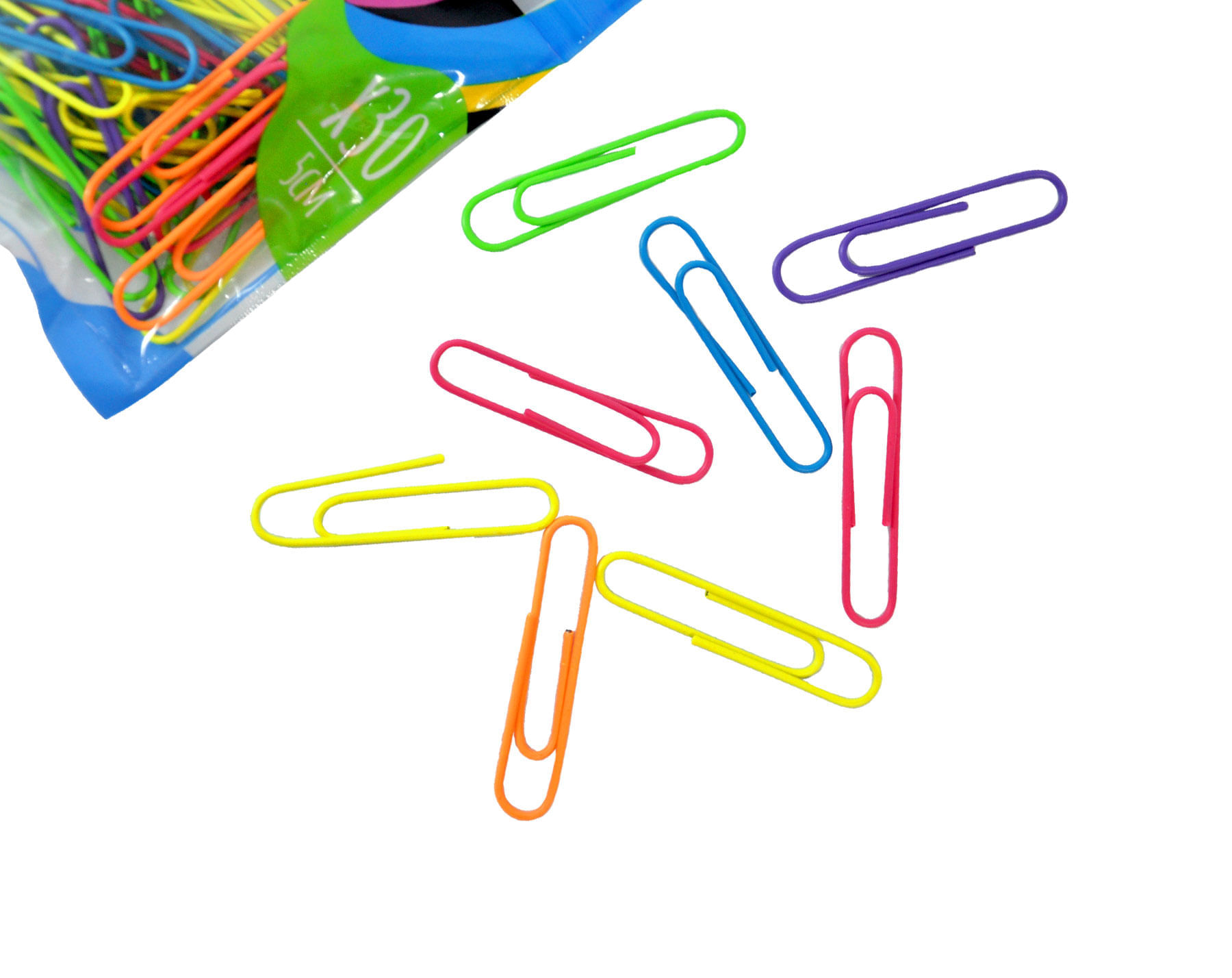 Clips Colores Neón Grande Eterna img #3
