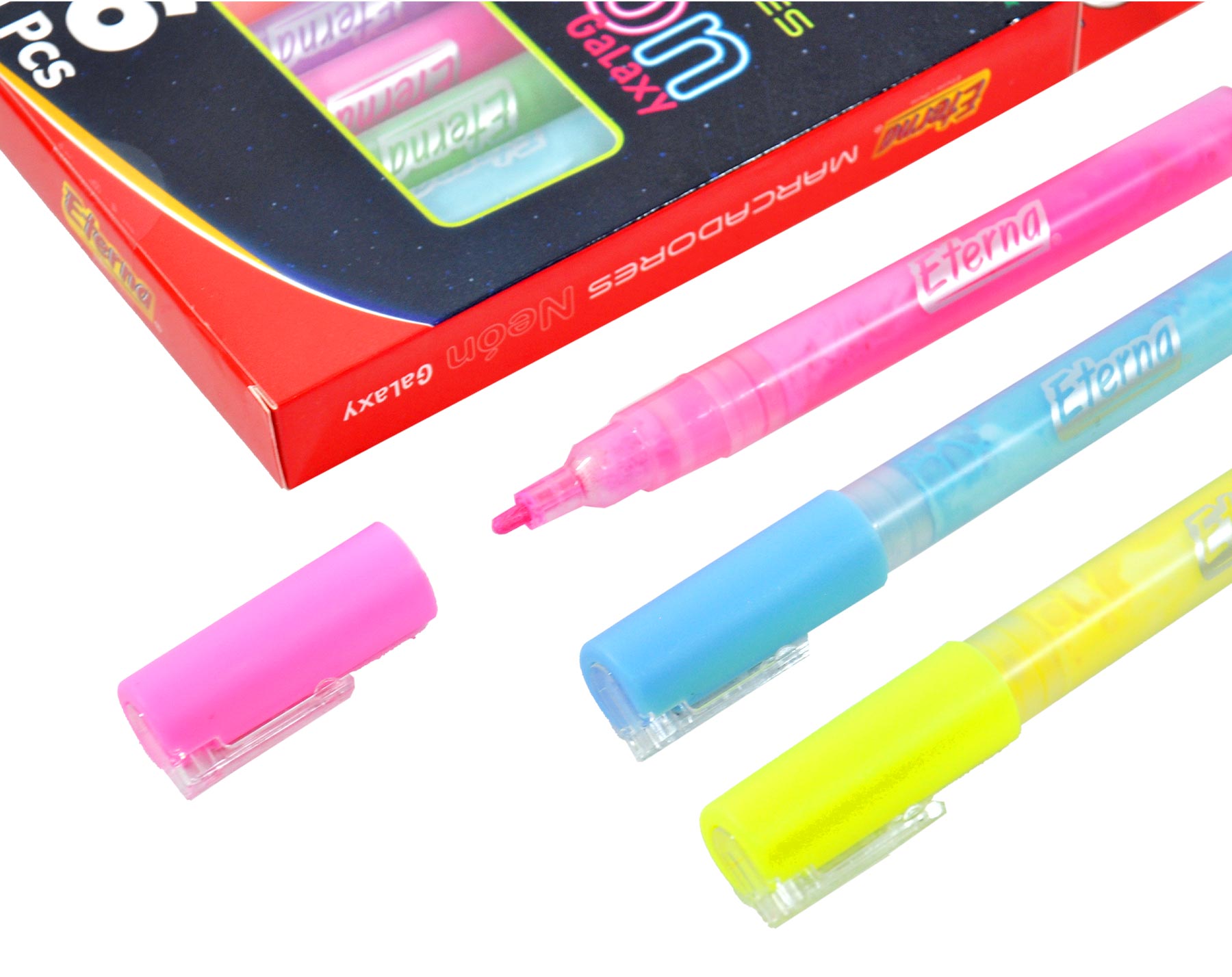 Marcadores Tinta Liquida  Neón x 8 Eterna img #3