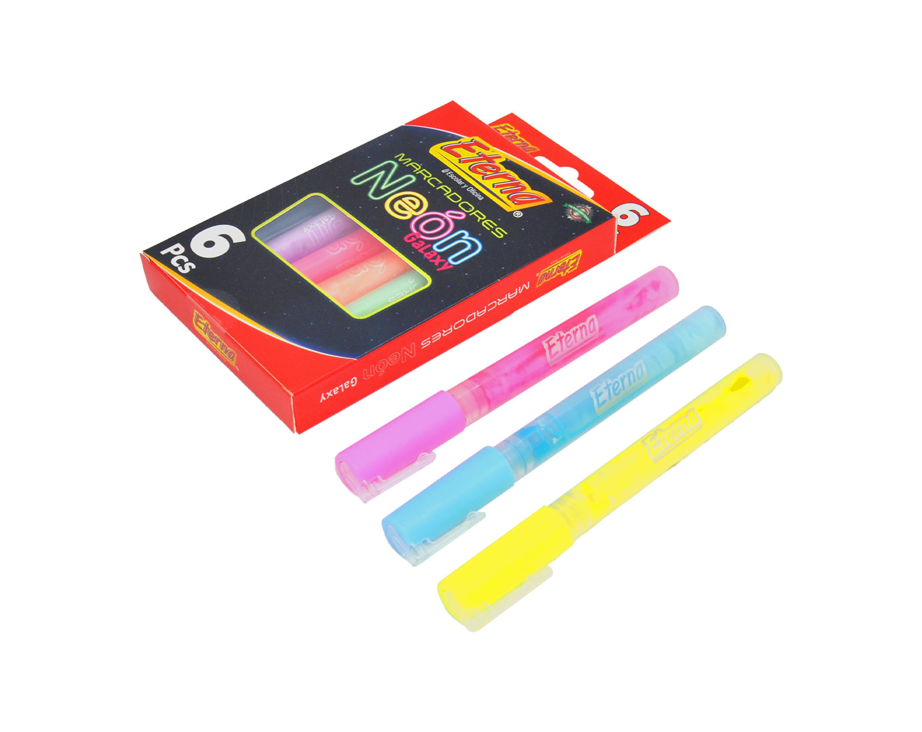 Marcadores Tinta Liquida  Neón x 8 Eterna img #2