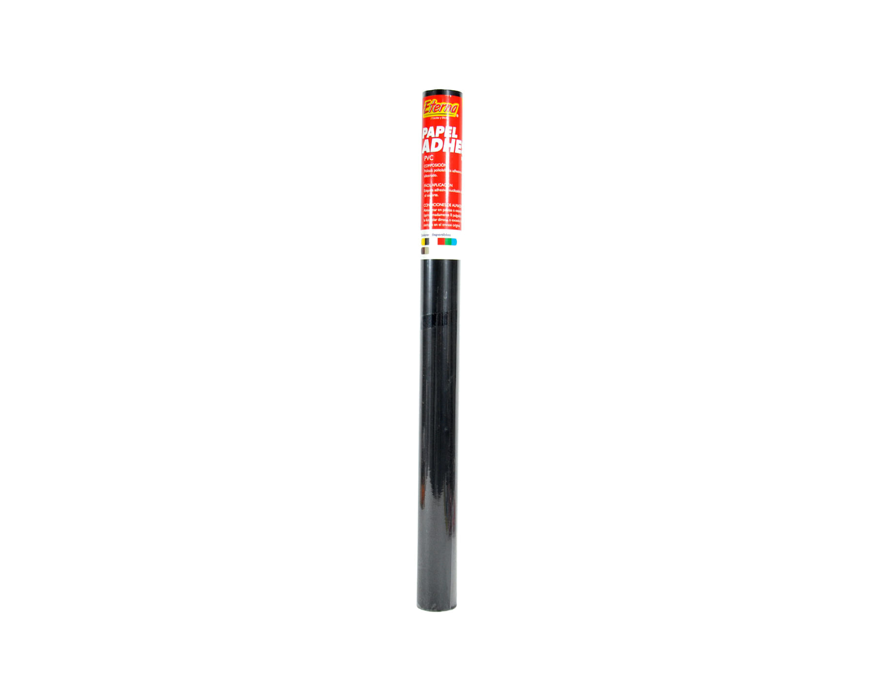 Rollo Papel Autoadhesivo Negro 3mt  Eterna img #1