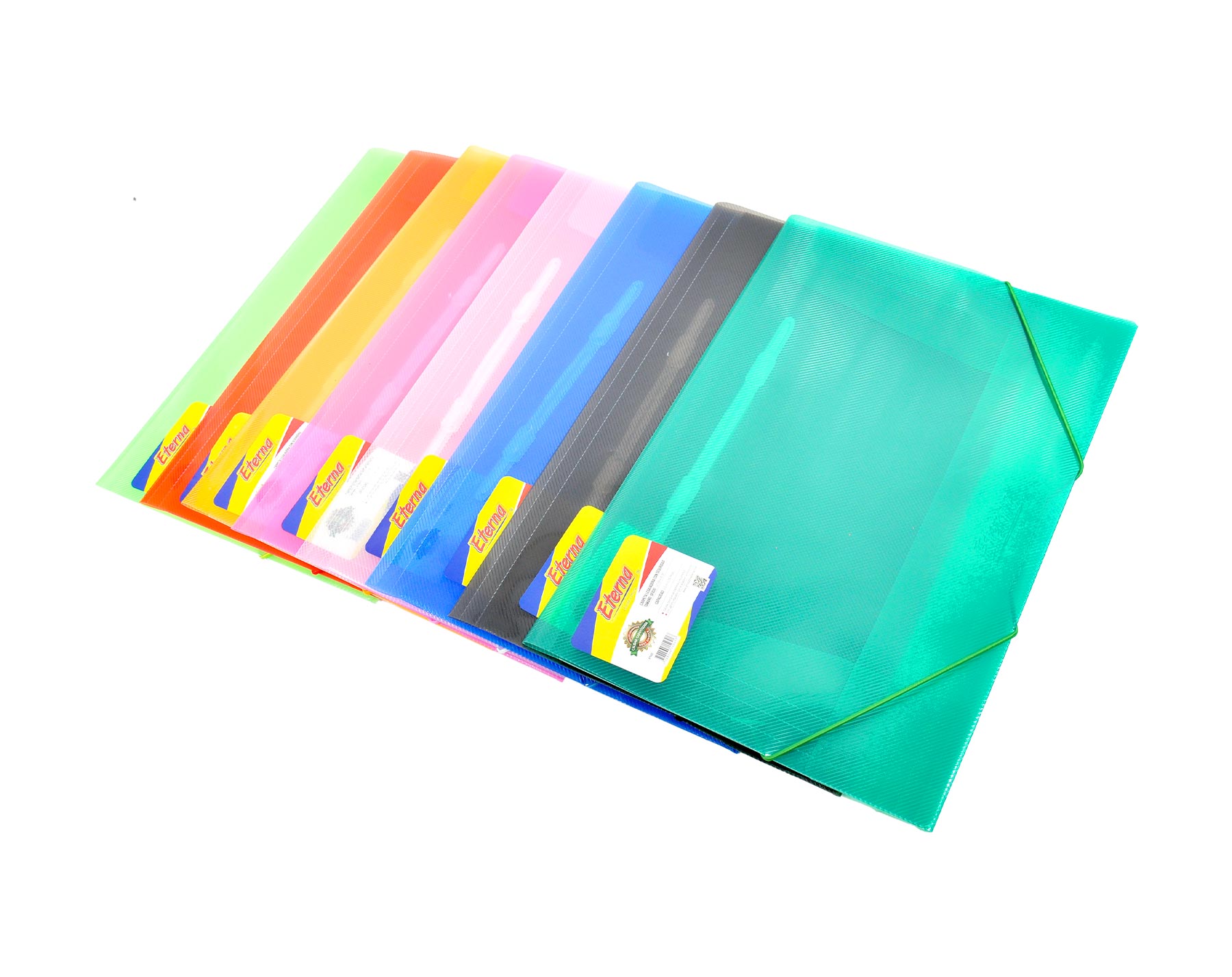 Carpeta Plástica Con Legajador y Caucho Eterna img #2