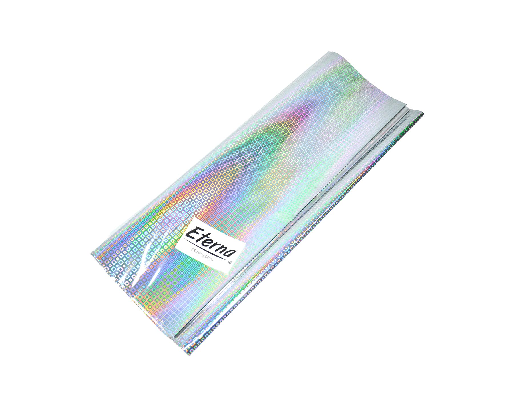 Papel de Regalo Metálizado Plata X 50 Eterna img #1