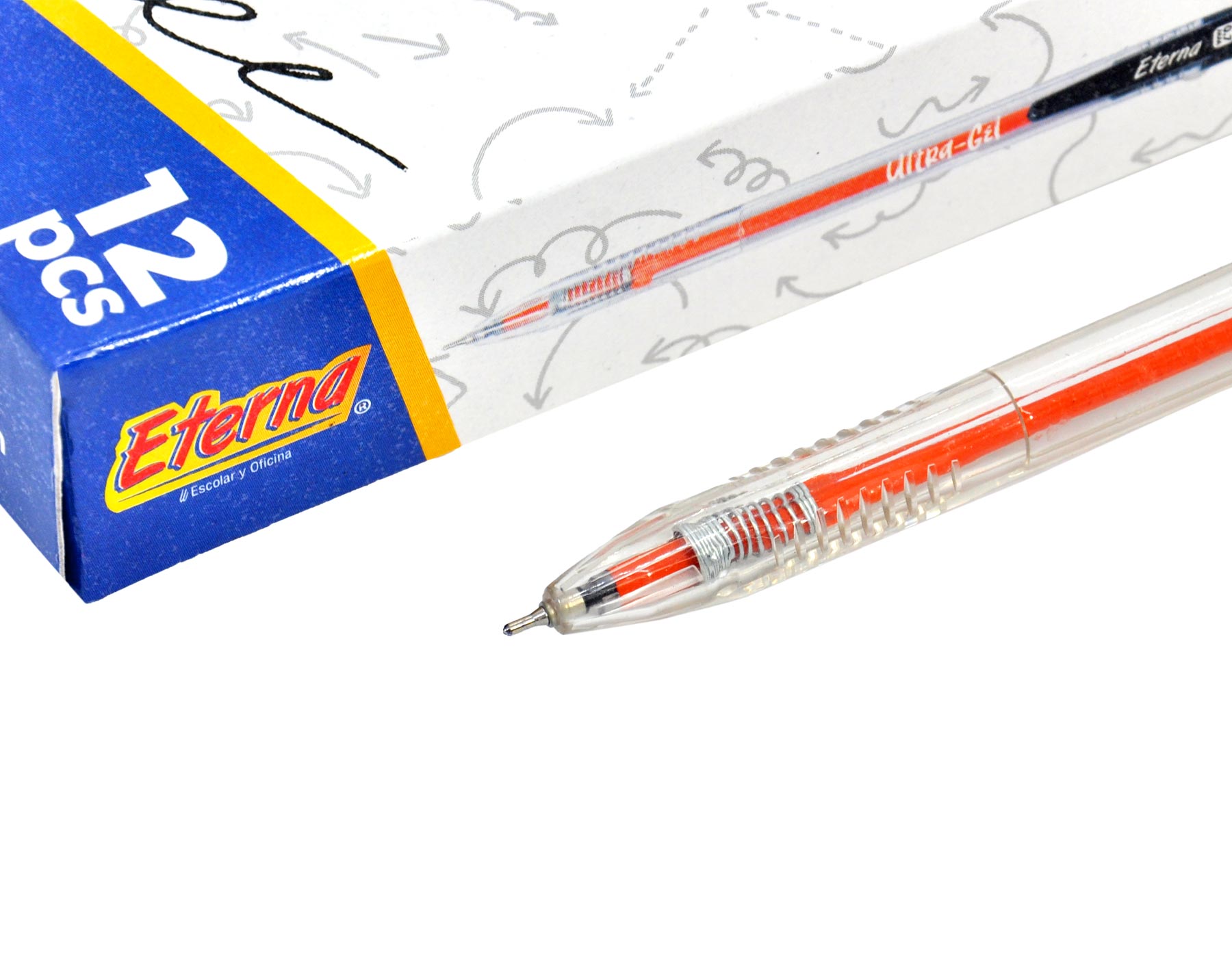 Lapicero Negro  Retráctil Tinta 0.7 mm Eterna img #1