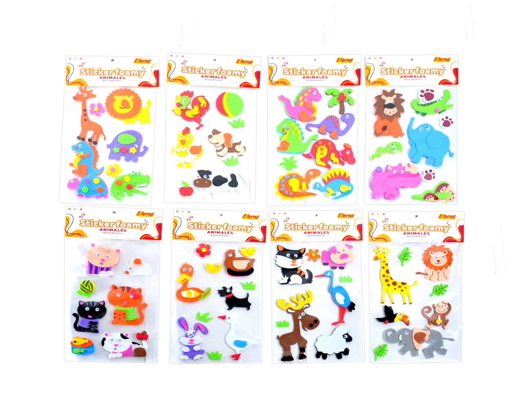 Sticker Foamy Eterna Animales Eterna img #1