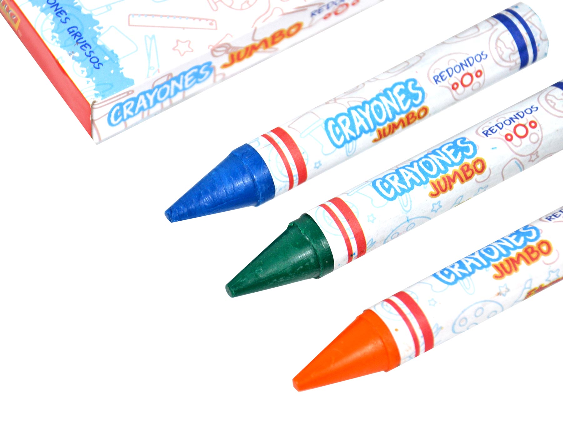 Crayón Eterna X 6 Jumbo Largo Eterna img #3