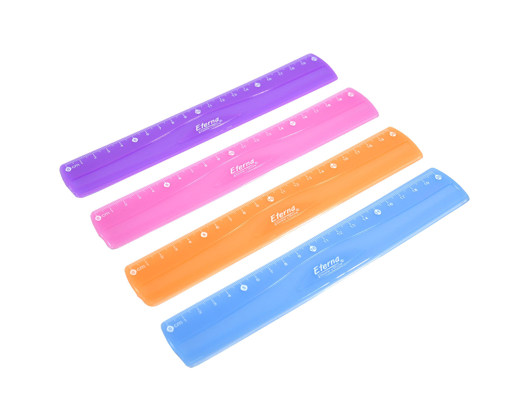 Regla  Flexible Pastel  X 20 CM Eterna img #2