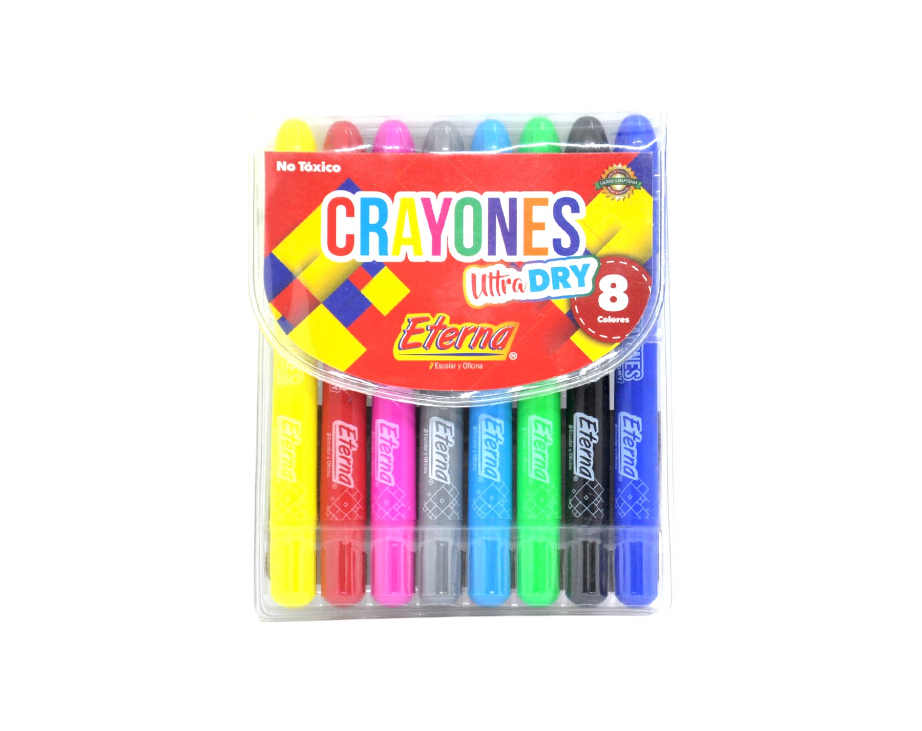 Crayones UltraDry x 8 Eterna img #1